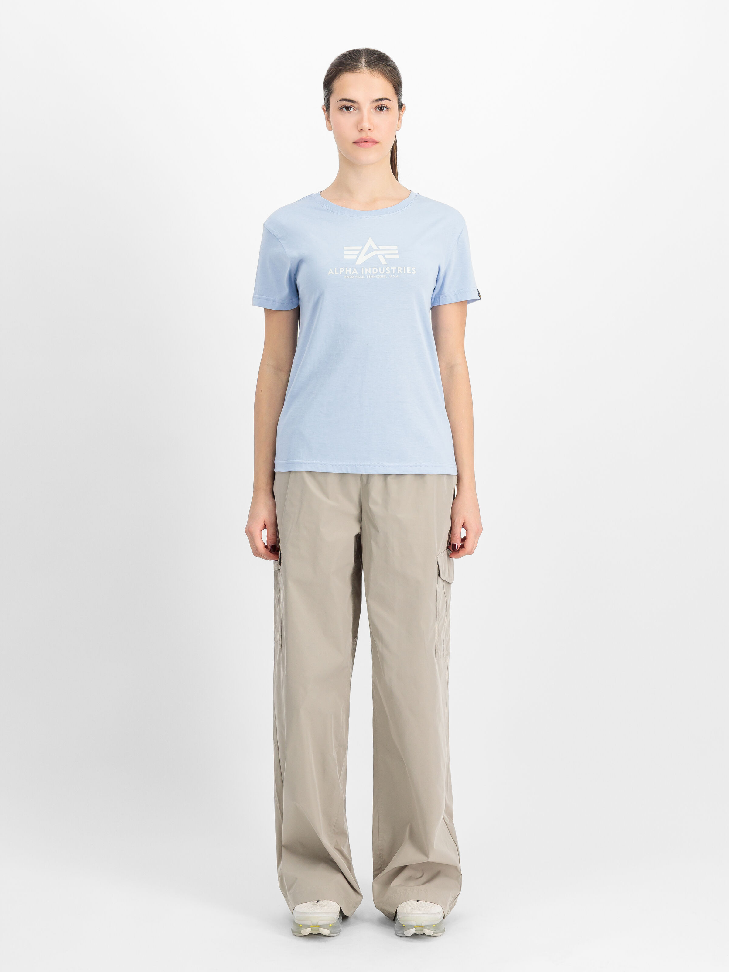 New Basic Big Logo T-Shirt Women artic blue 196051_40_2_model_00001_226262