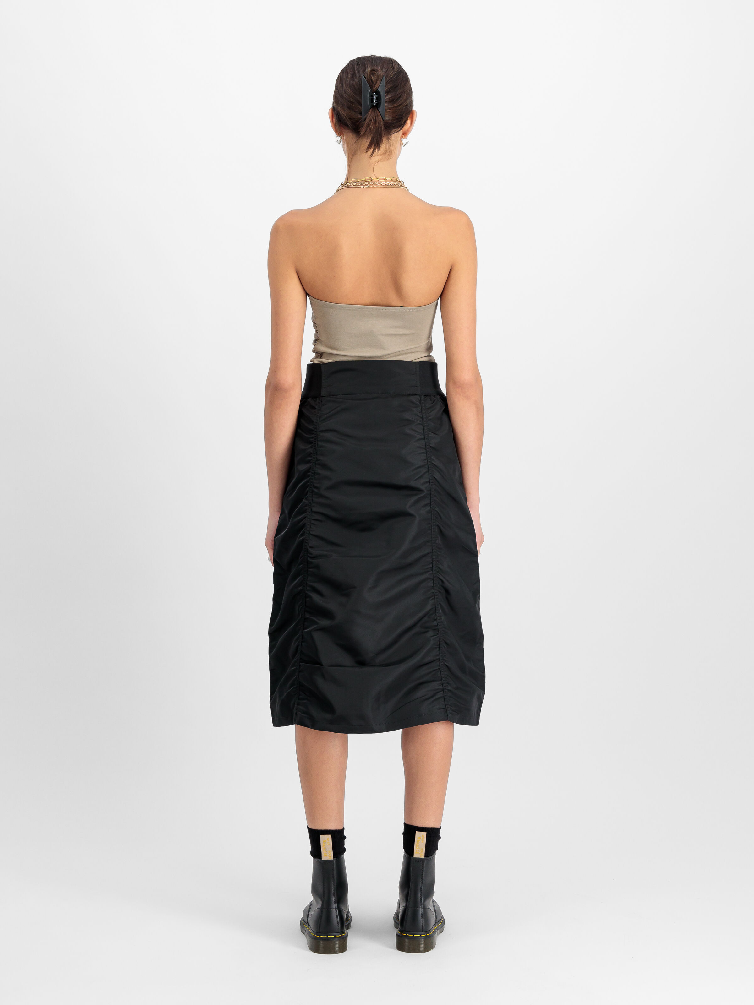 MA-1 Midi Skirt Women black 148067_03_2_model_00002_103712