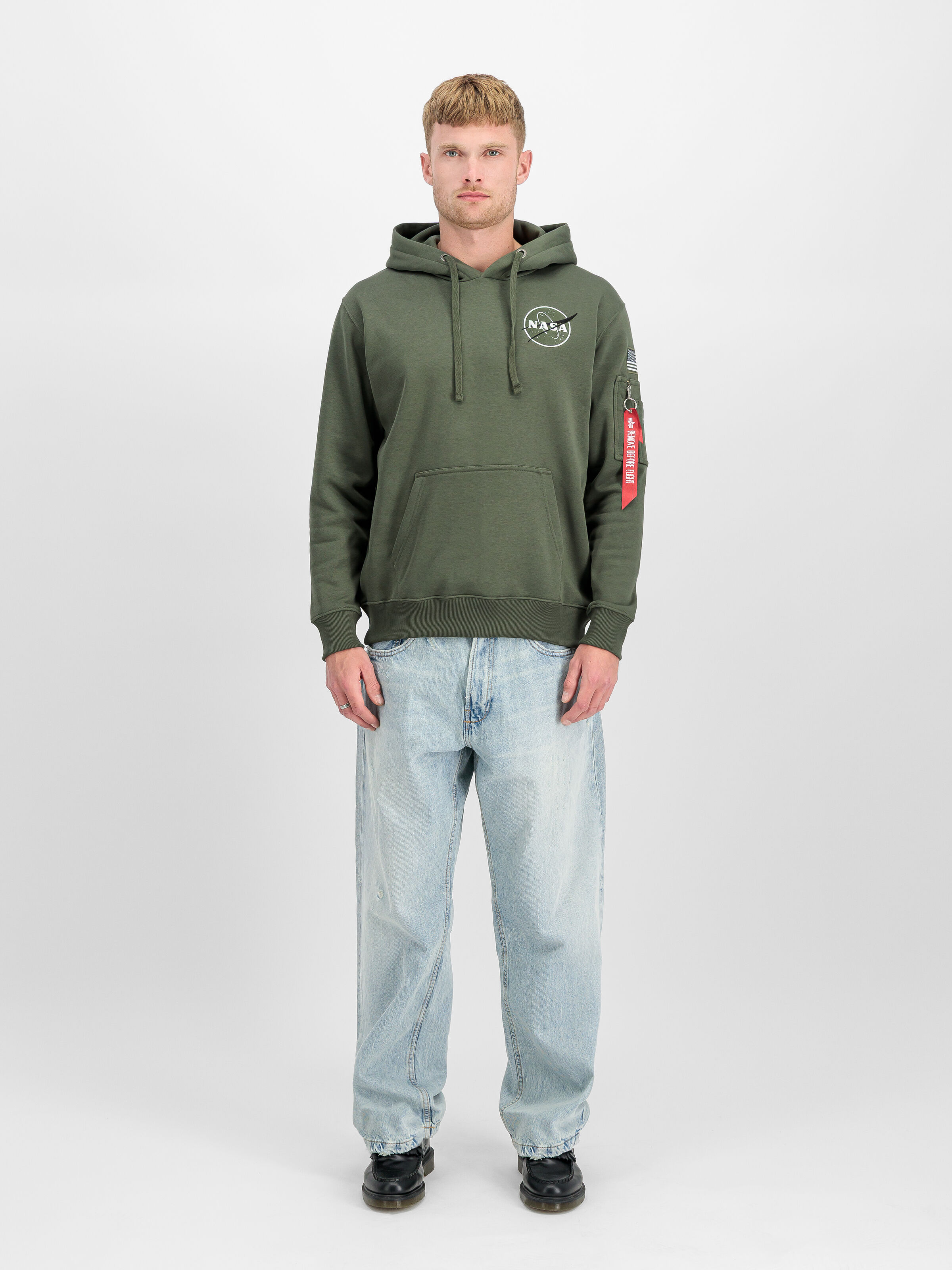 Space Shuttle Hoodie dark olive 178317_142_2_model_00001_191552