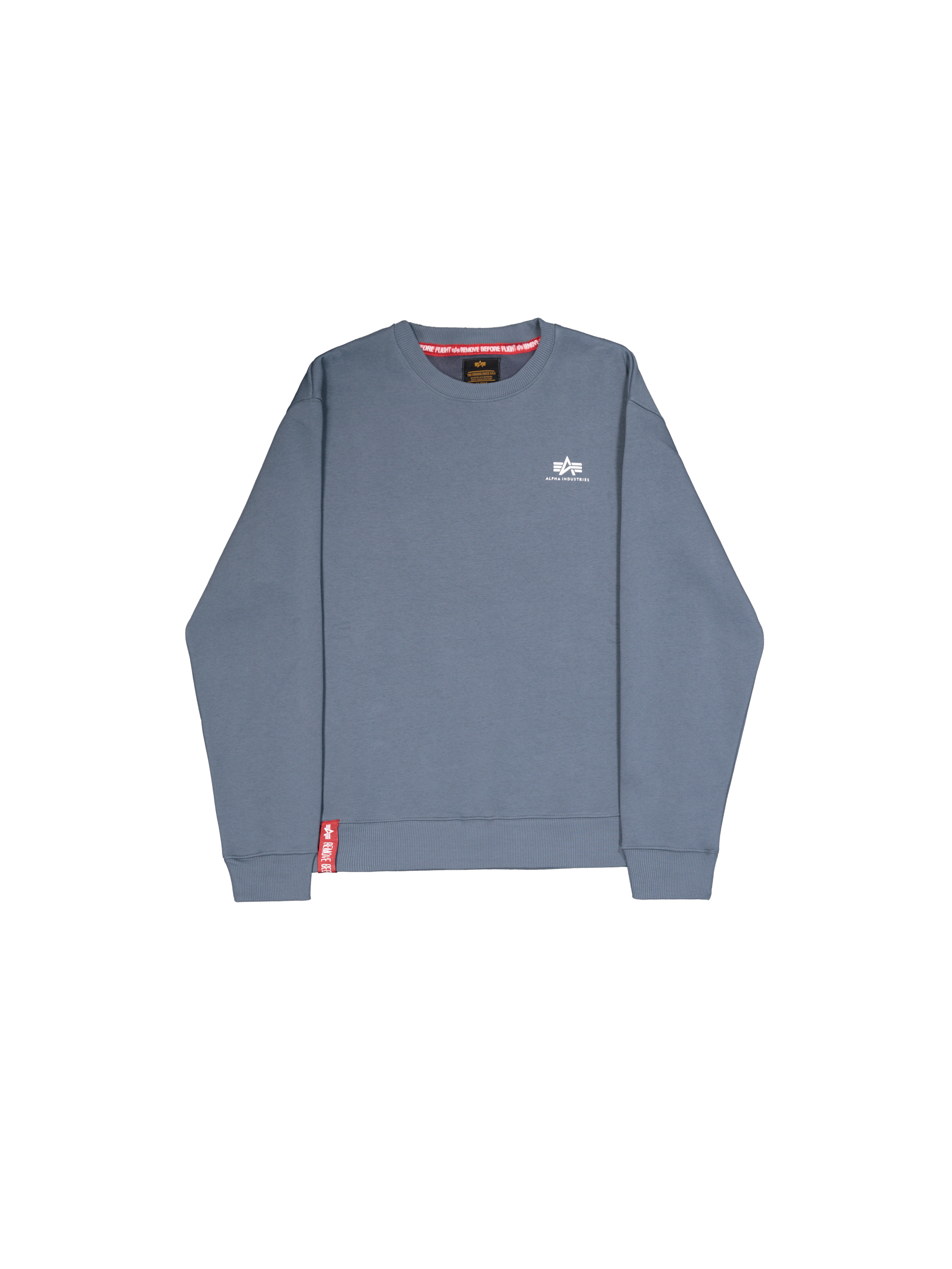 Basic Small Logo Sweatshirt denim blue 188307_439_1_flatlay_00001_160117.png