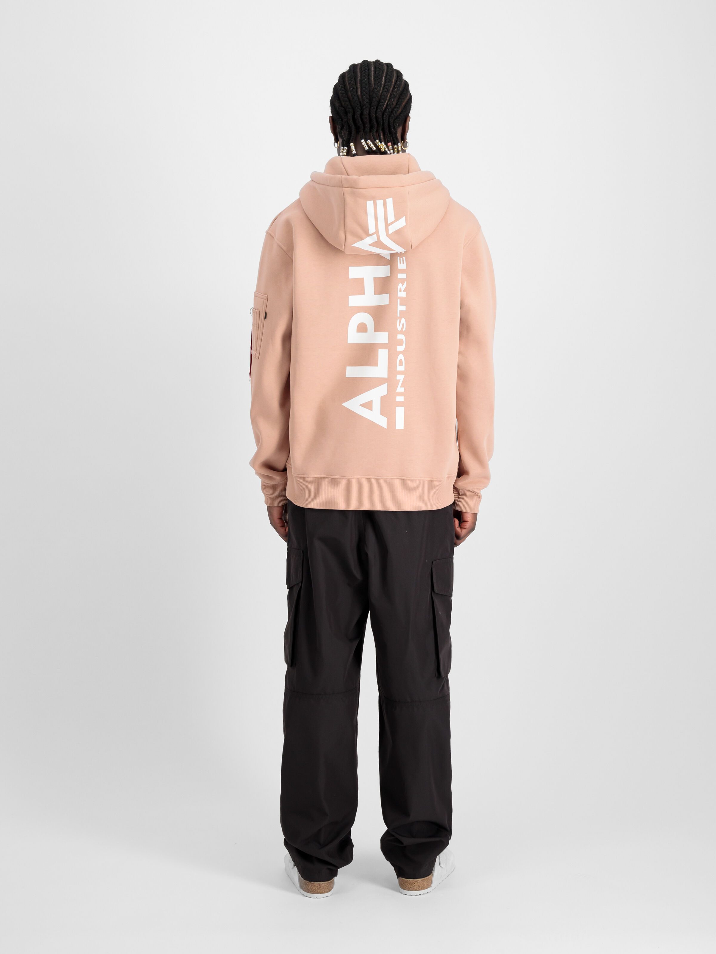 Backprint Hoodie Dusty Coral 178318_721_2_model_00002_97502
