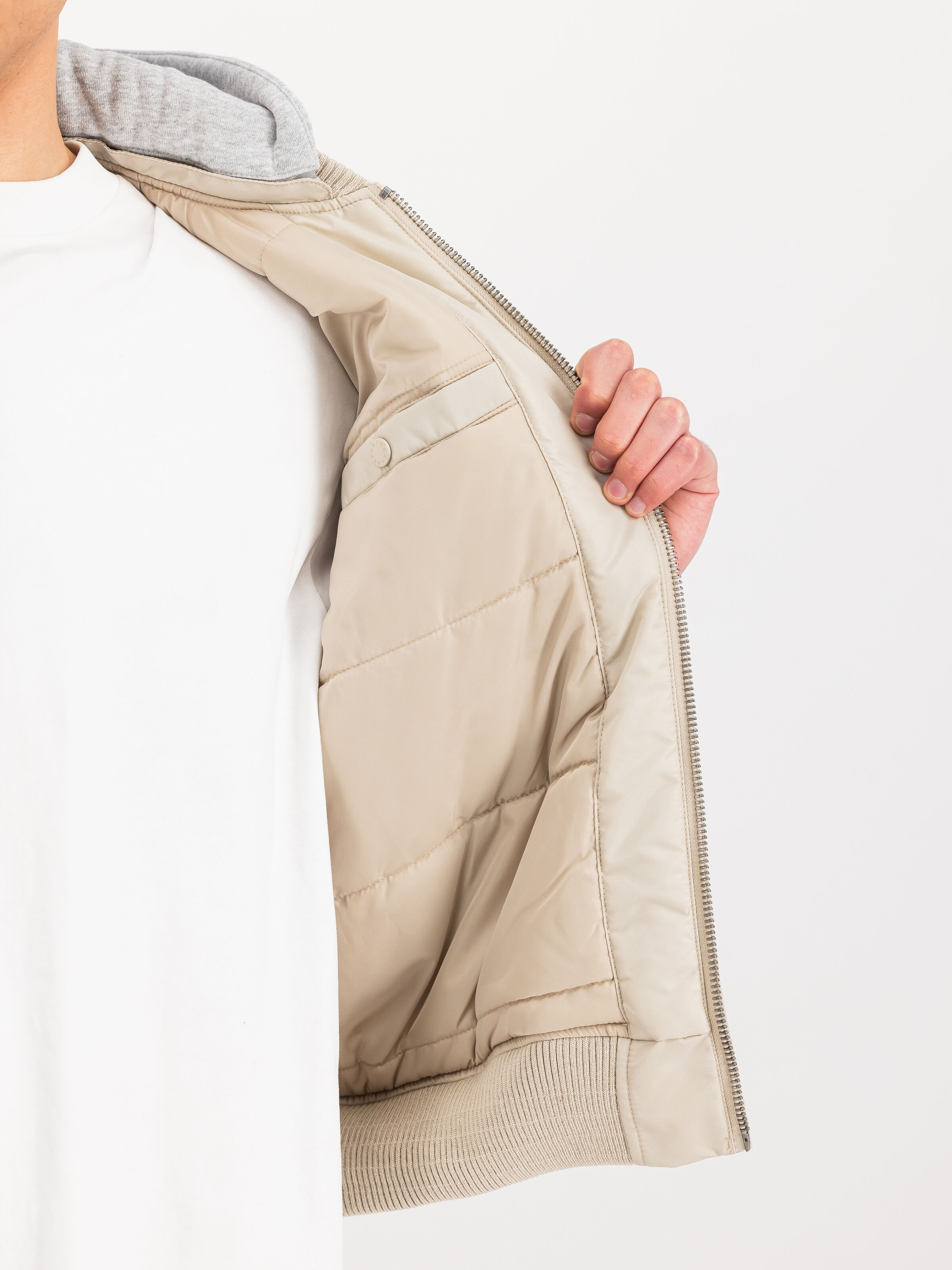MA-1 TT Hood Two Tone Cold Weather Bomber Jacket organic beige 258100_627_3_detail_00002_161926