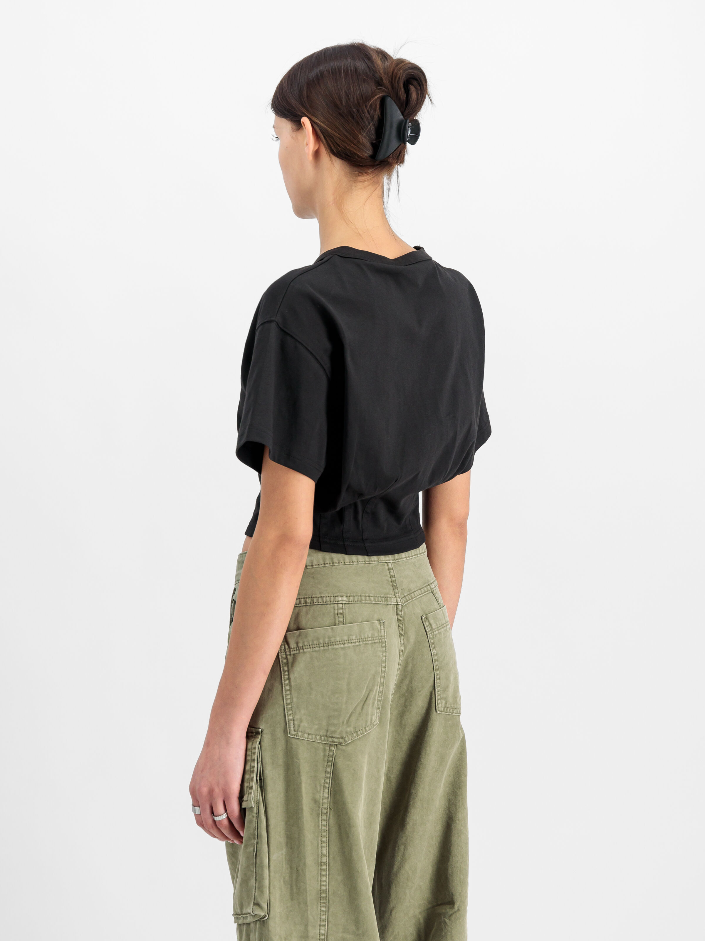 Waisted T-Shirt Women black 148070_03_2_model_00004_103665