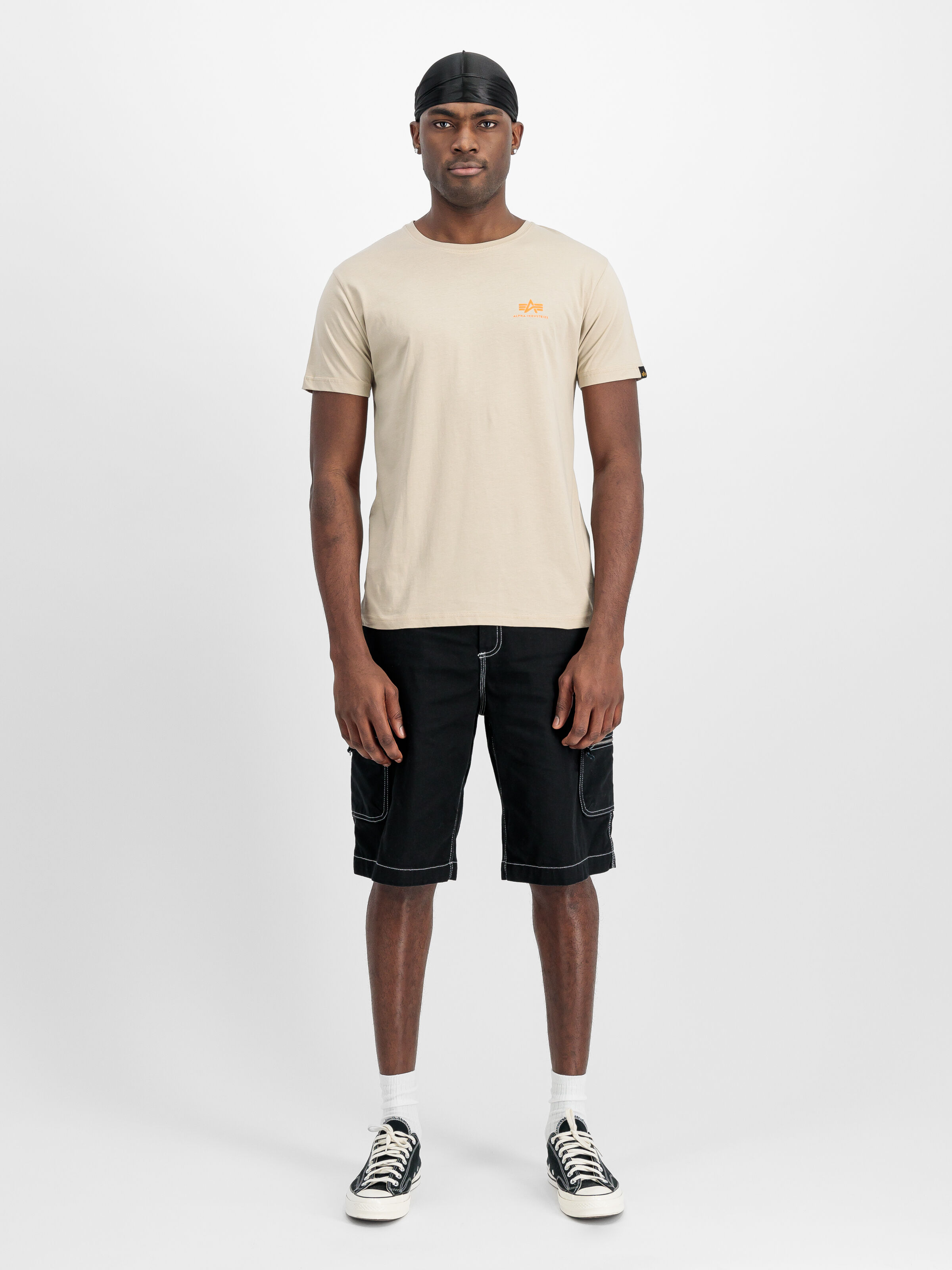 Basic Small Logo T-Shirt organic beige 188505_627_2_model_00001_160056