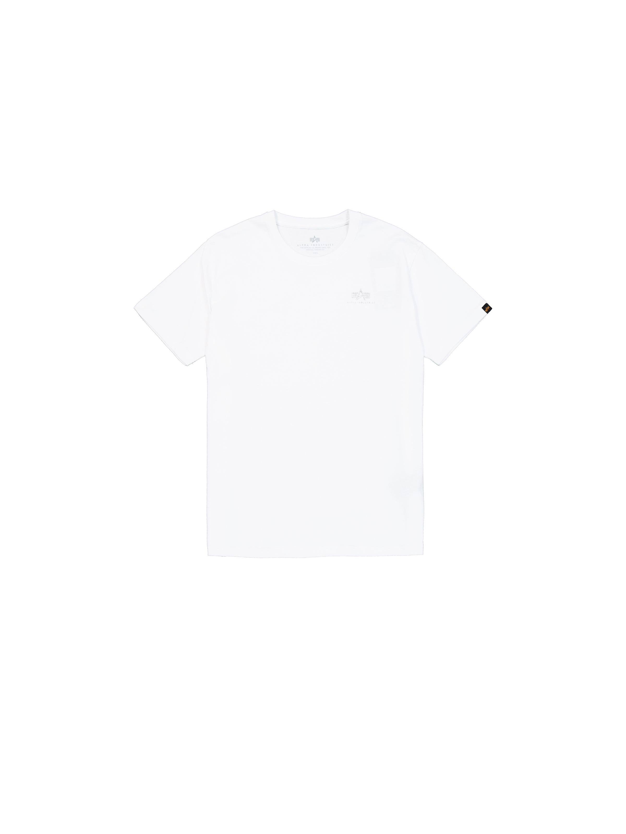 Basic TPU Small Logo T-Shirt white / chrome 148526_528_1_flatlay_00001_97910.png