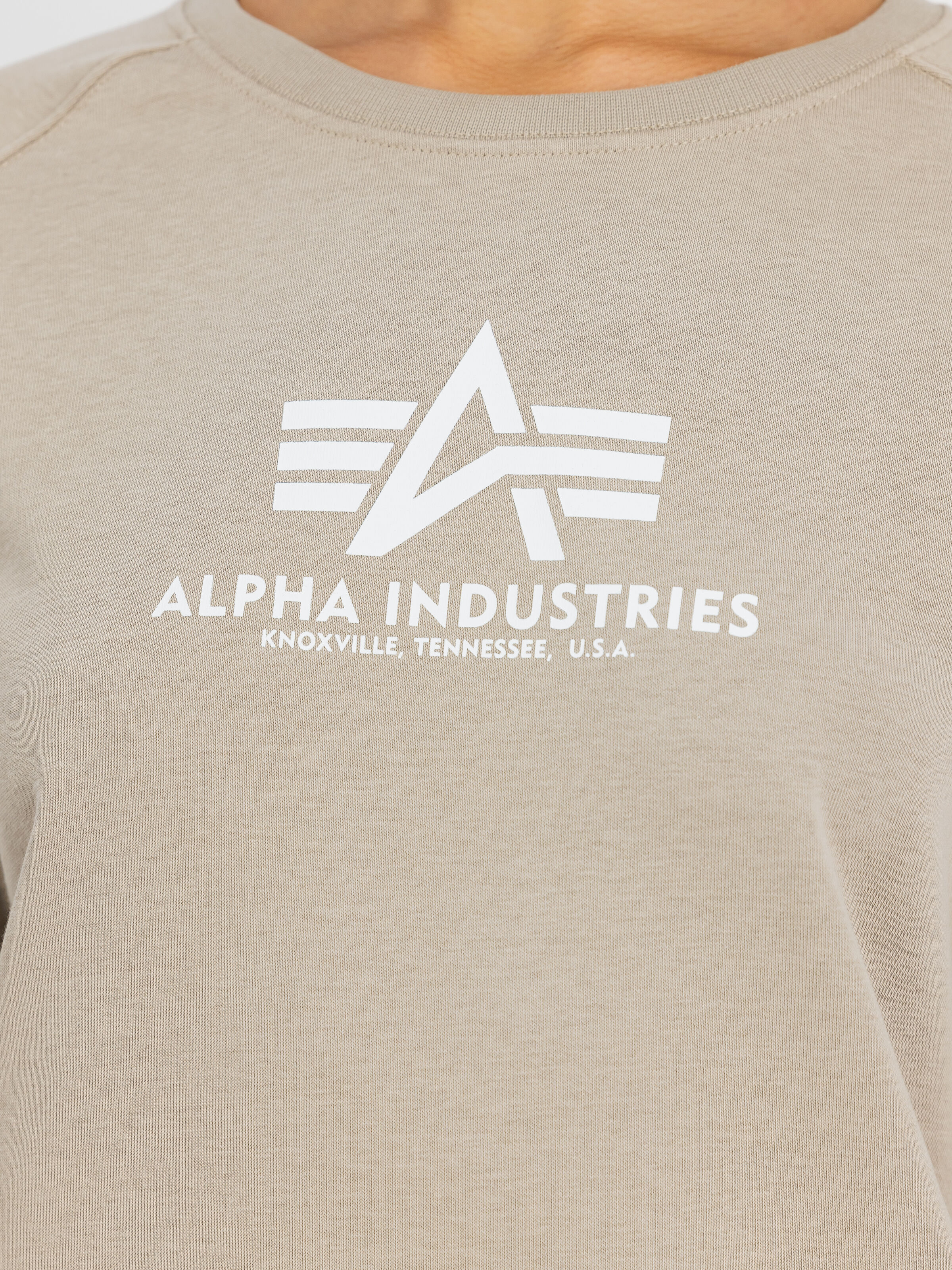 New Basic Big Logo Sweatshirt Women  vintage sand 196031_679_3_detail_00001_112636