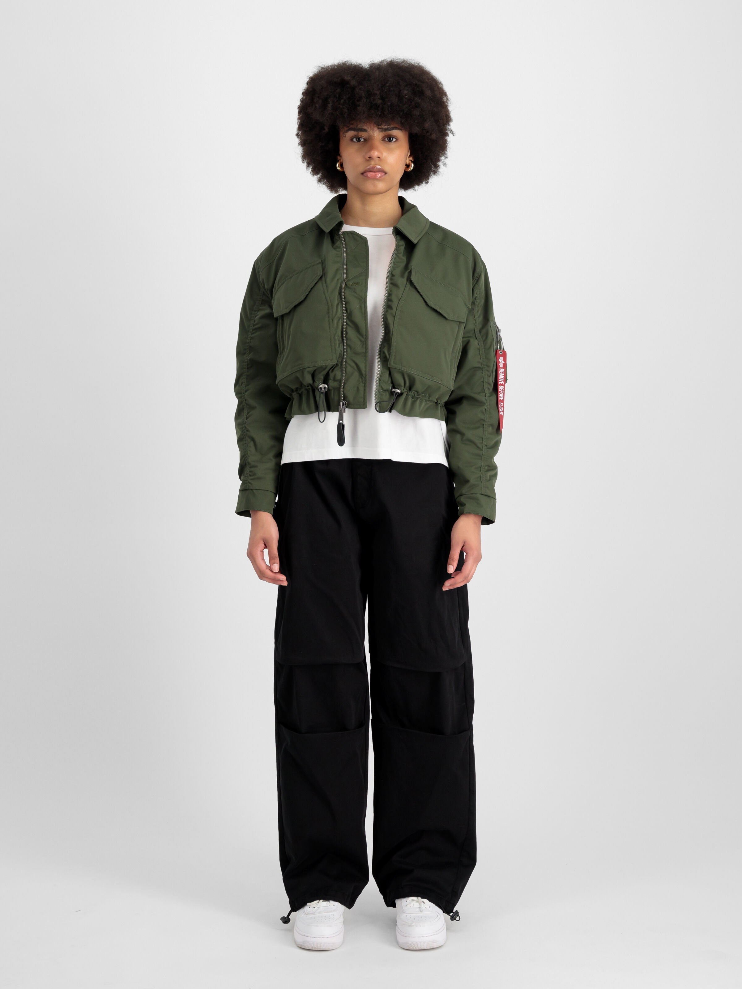 Field Flight Jacket Women dark olive 148011_142_2_model_00001_99413