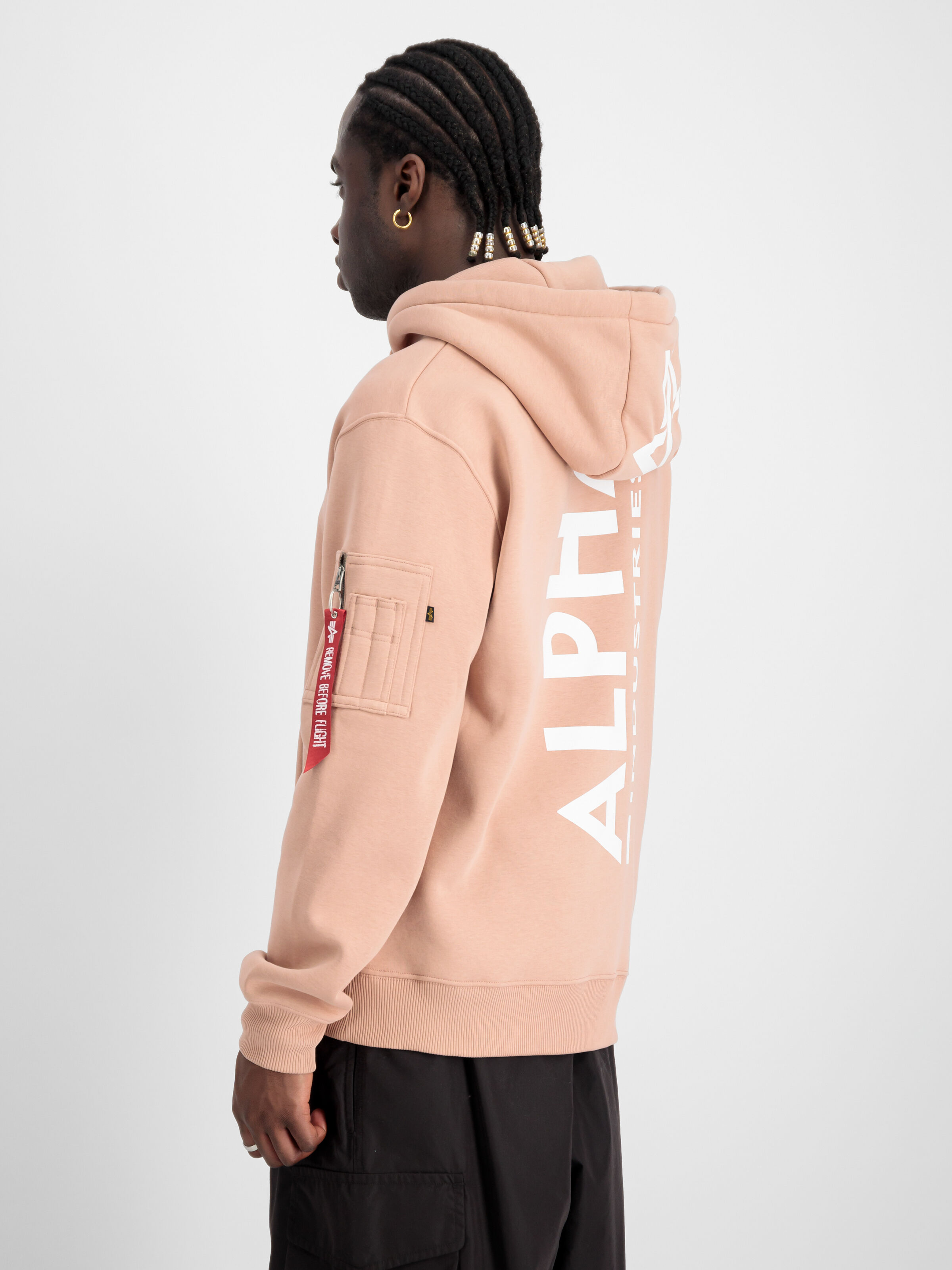 Backprint Hoodie Dusty Coral 178318_721_2_model_00004_97504
