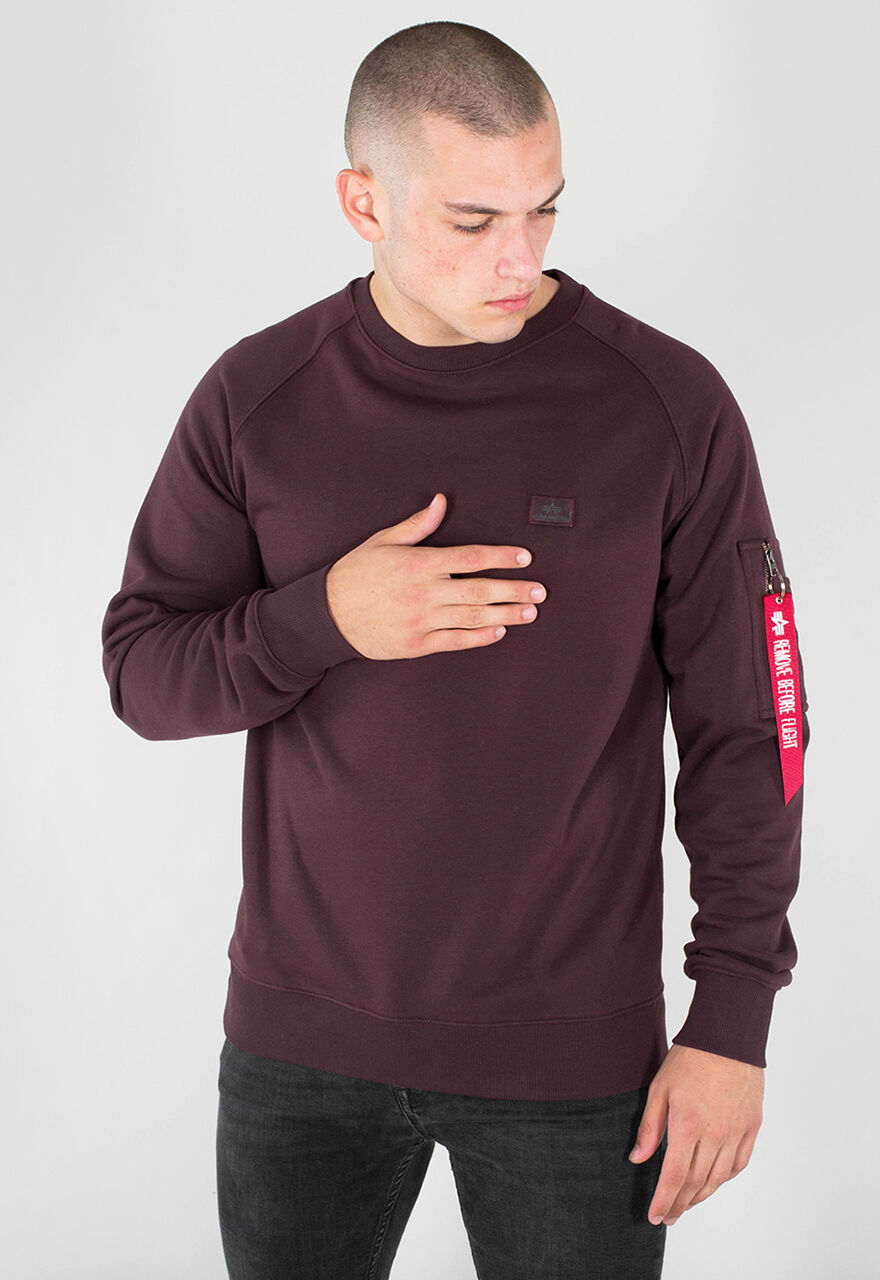 X-Fit Sweatshirt deep maroon 158320_21_alpha_industries_x_fit_sweat_x_fit_001_123404.jpg