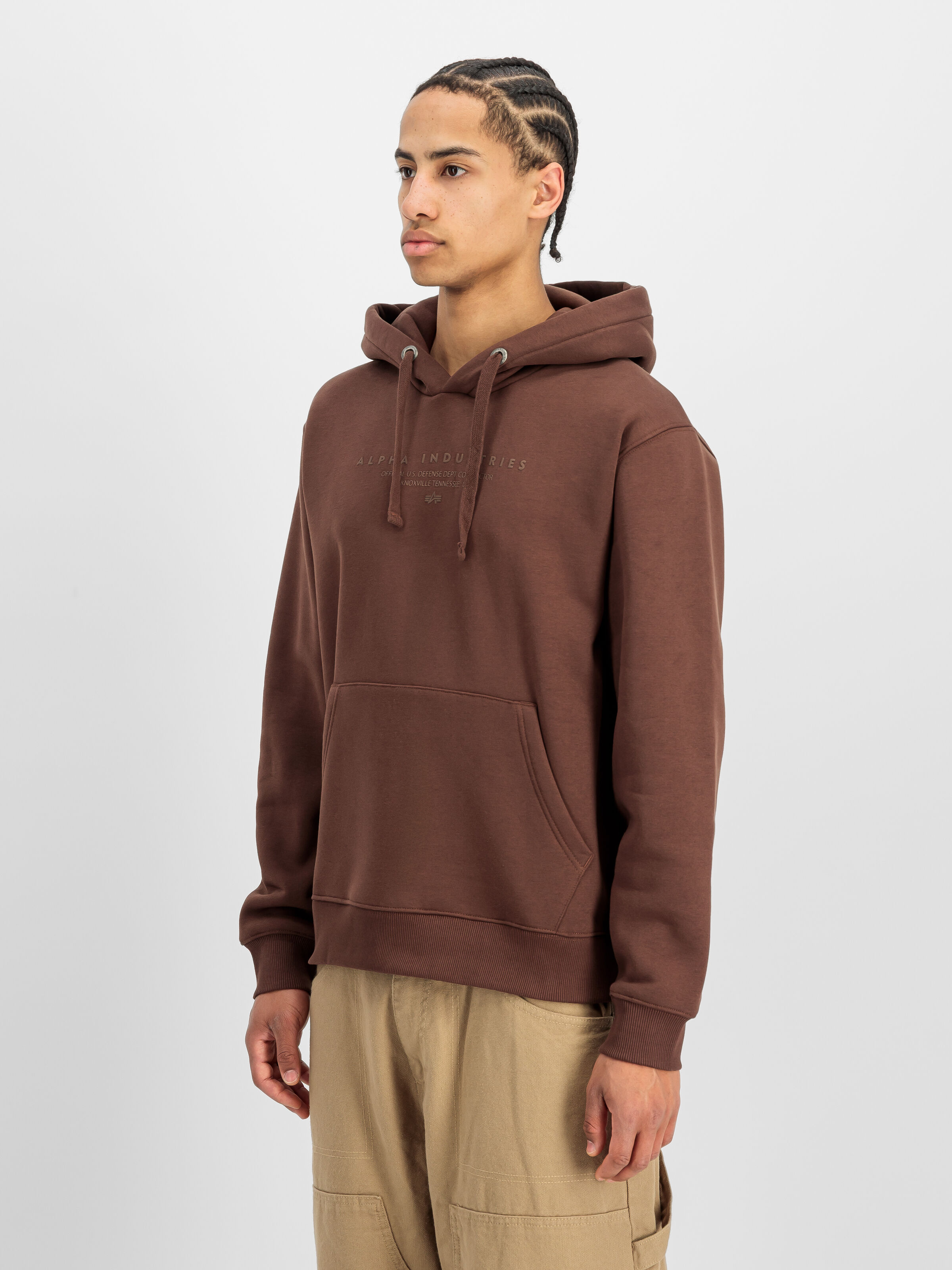 Dye To Match Alpha Hoodie powder brown 266349_204_2_model_00002_235537
