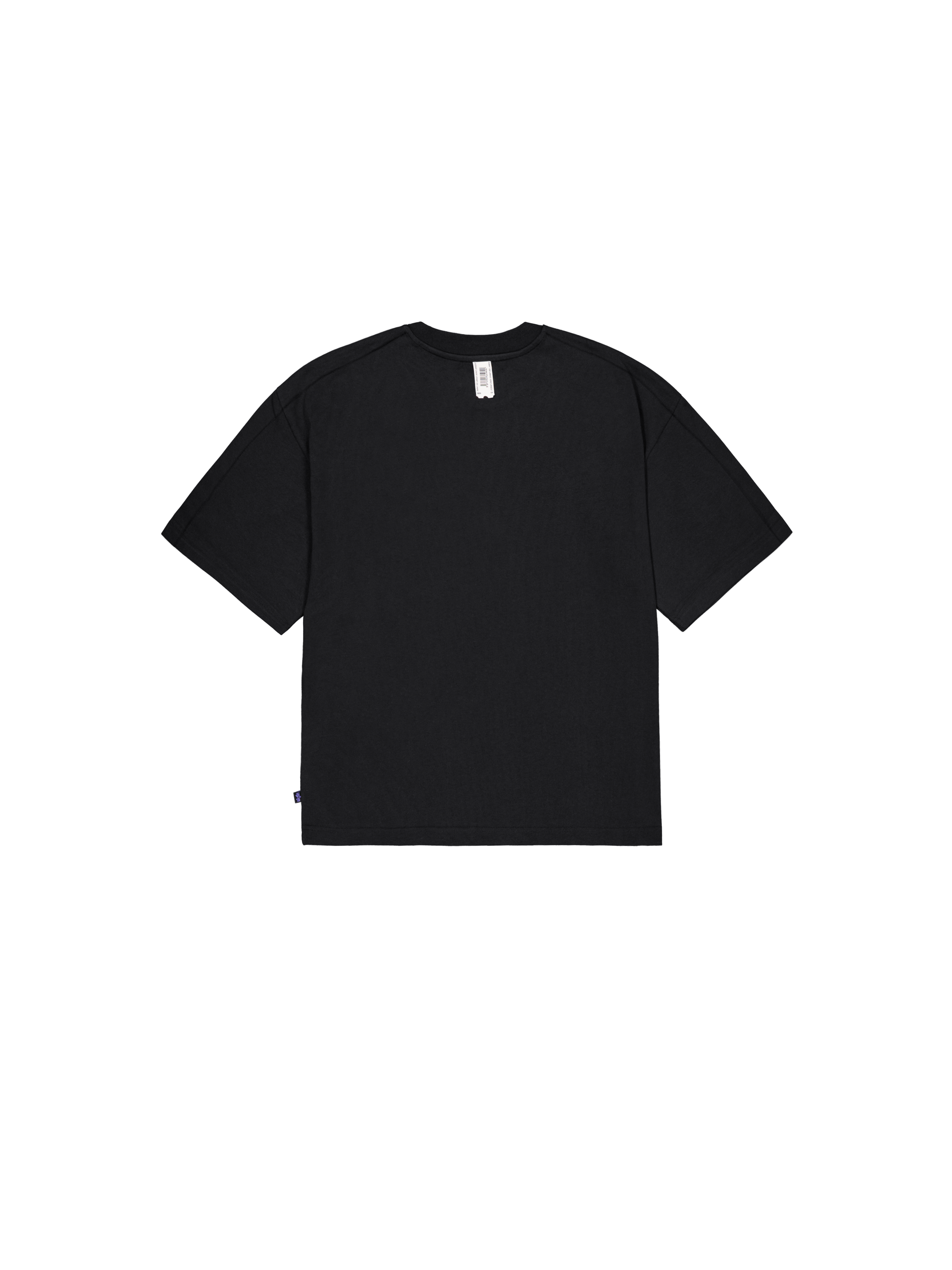 ALPHA x PROTOTYPES Outline T-Shirt black 258531_03_1_flatlay_00002_224029