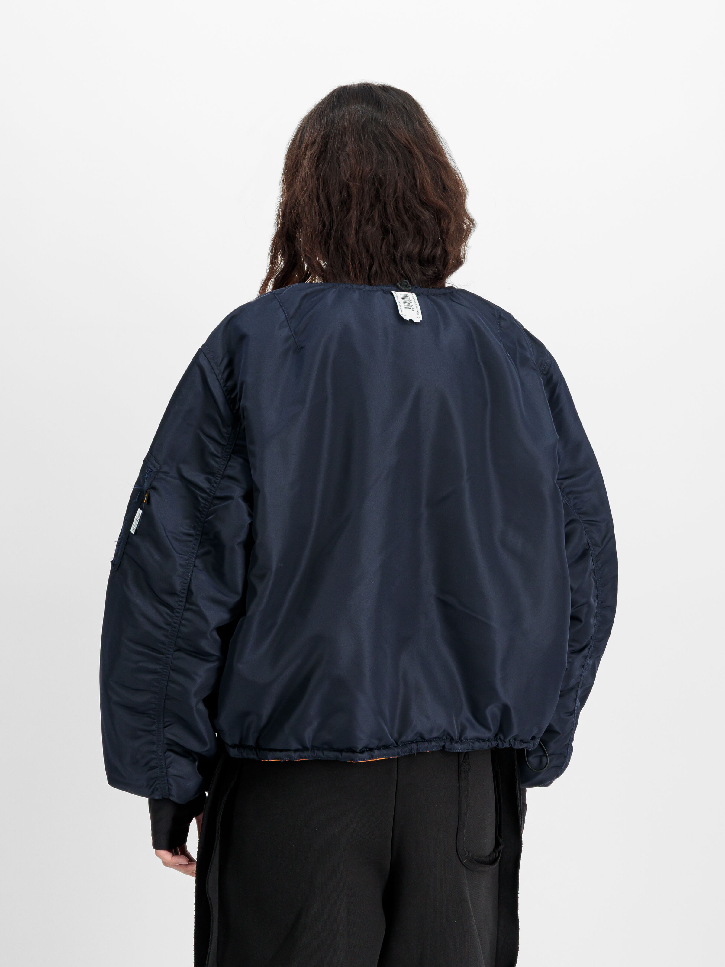 ALPHA x PROTOTYPES Toggle Bomber Jacket navy 258165_02_2_model_00006_224003