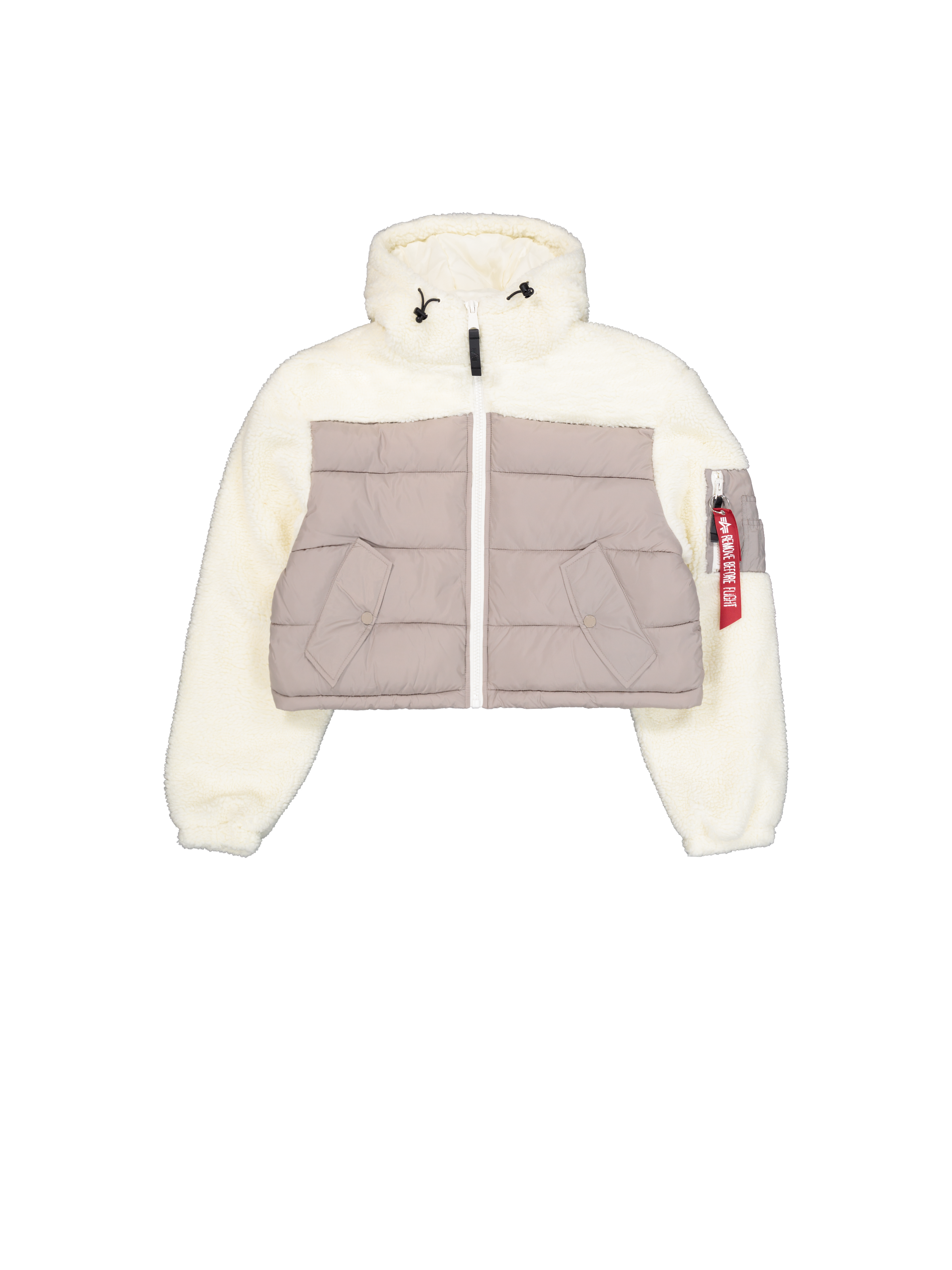 Teddy Puffer Winter Jacket Women vintage sand 138001_679_1_flatlay_00001_103305.png