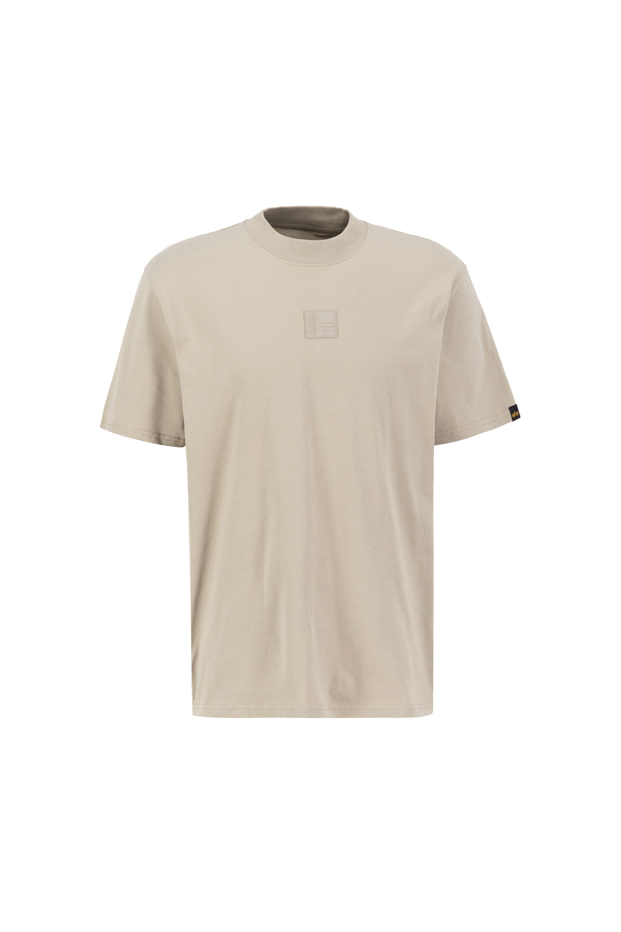 Label High Collar T-Shirt vintage sand 136511_679_001_123702.jpg