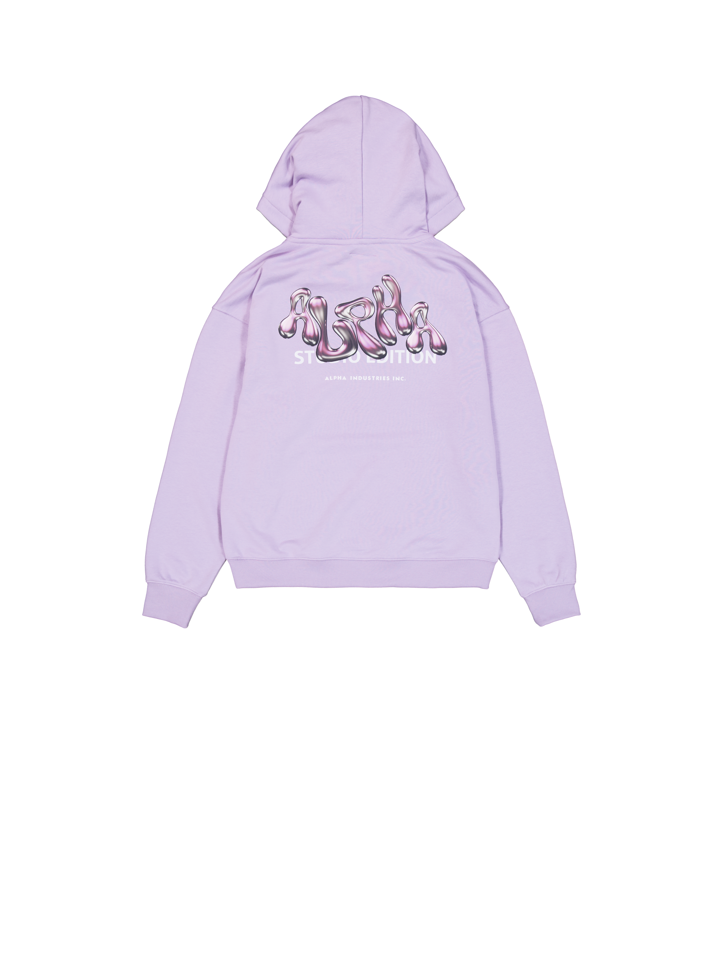 Studio Edition Backprint Hoodie Women pale violet 156042_664_1_flatlay_00002_145817