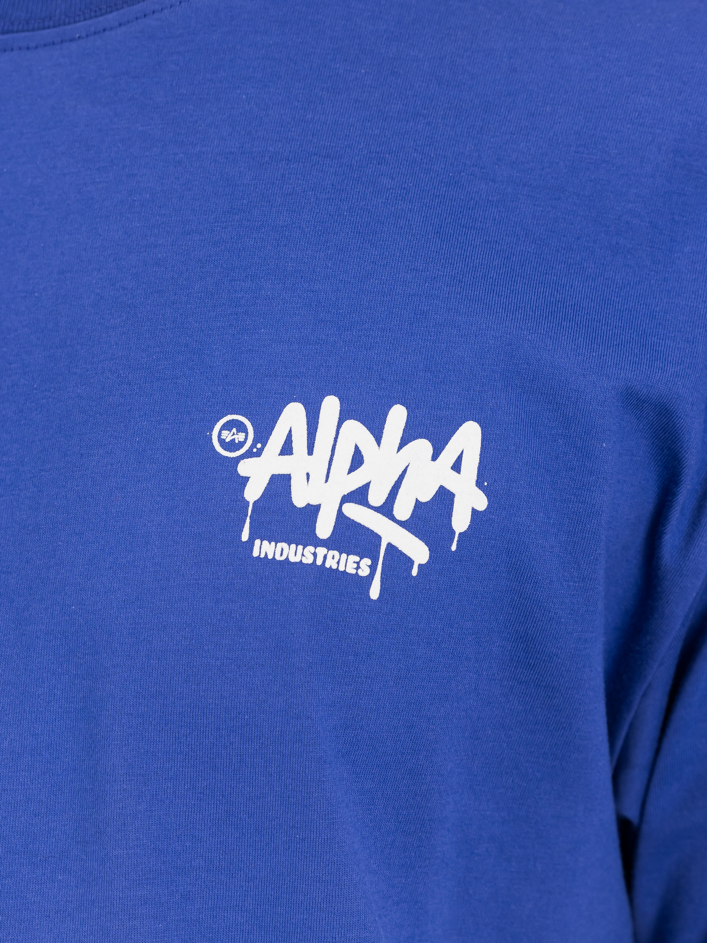 Alpha Signature T-Shirt galactic blue 266554_402_3_detail_00001_220486