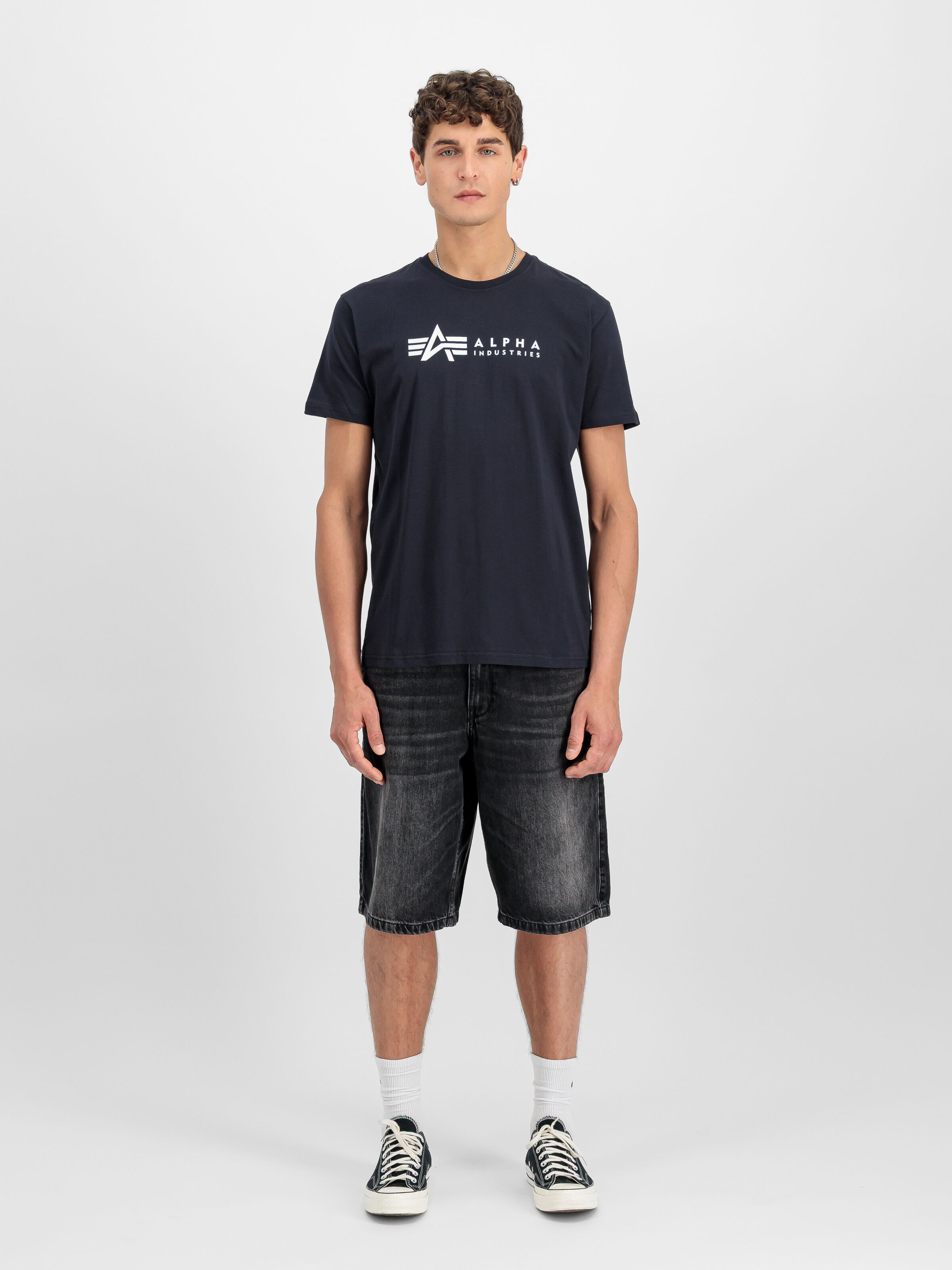 Alpha Label T-Shirt 2 Pack grey.heat/rep.blue 118534_641_2_model_00001_190488