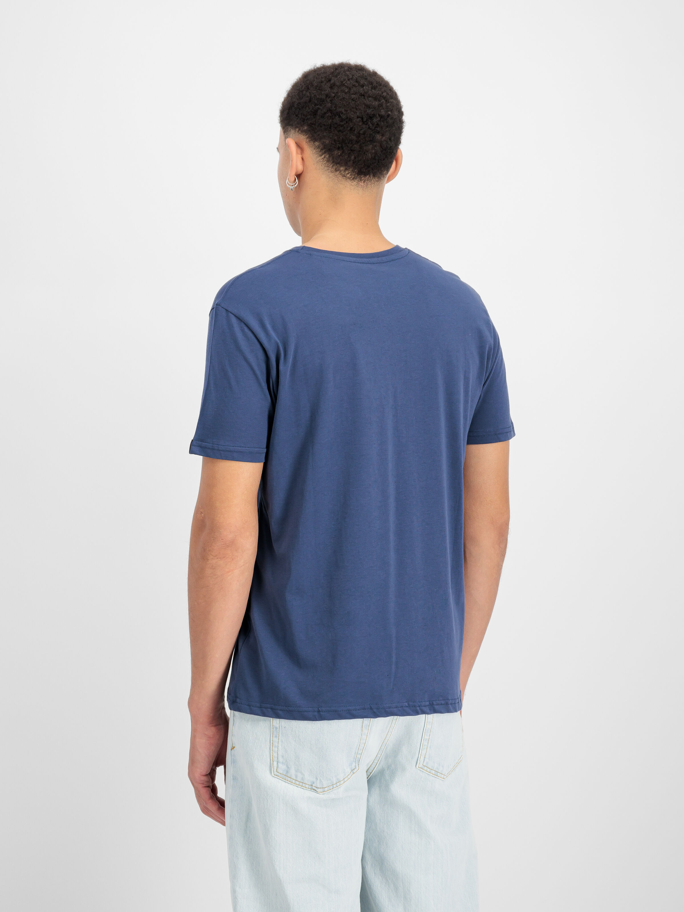 Basic Big Logo T-Shirt new navy 100501_435_2_model_00003_185527