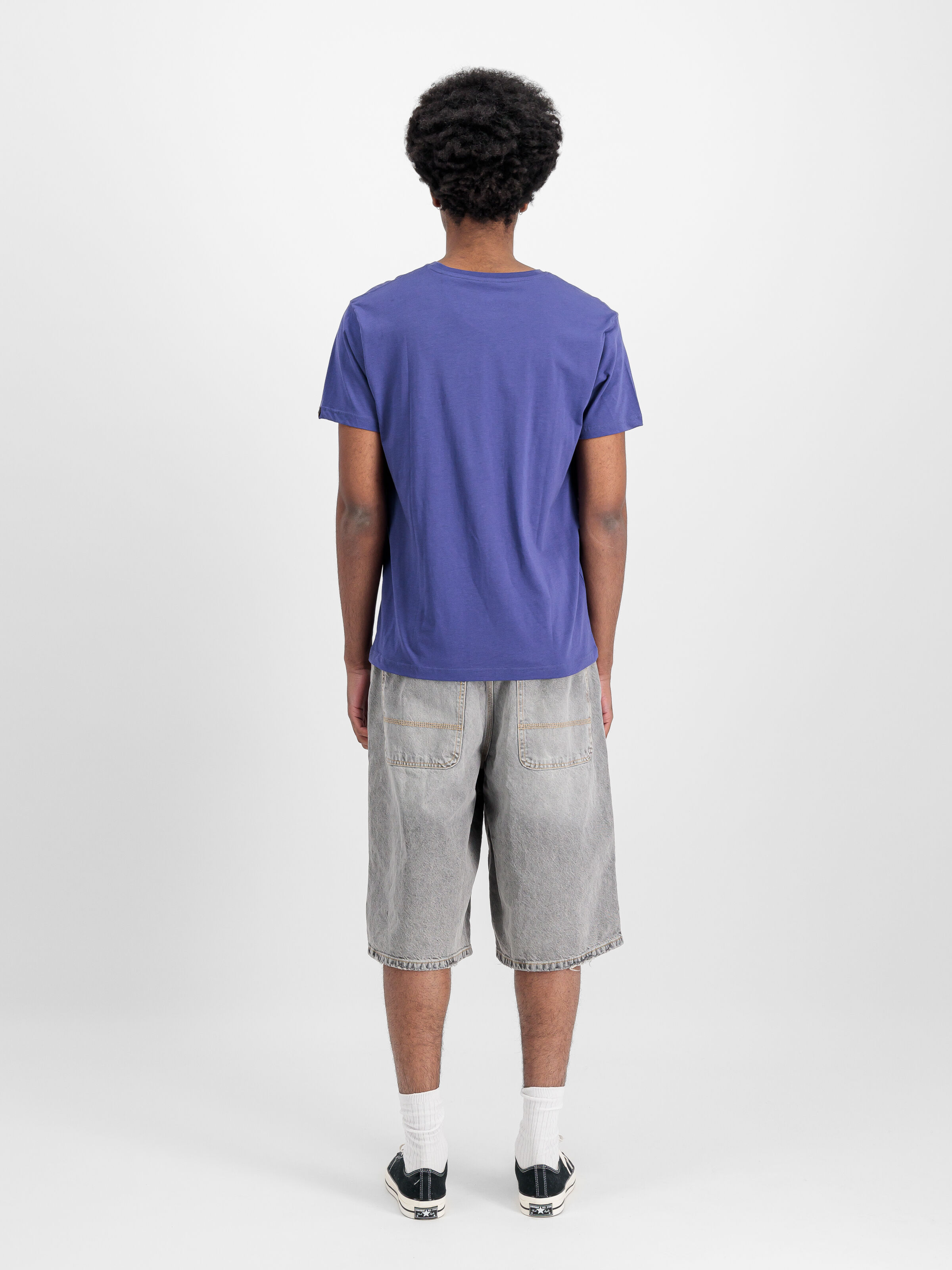 College Camo T-Shirt night purple 146511_735_2_model_00002_145098