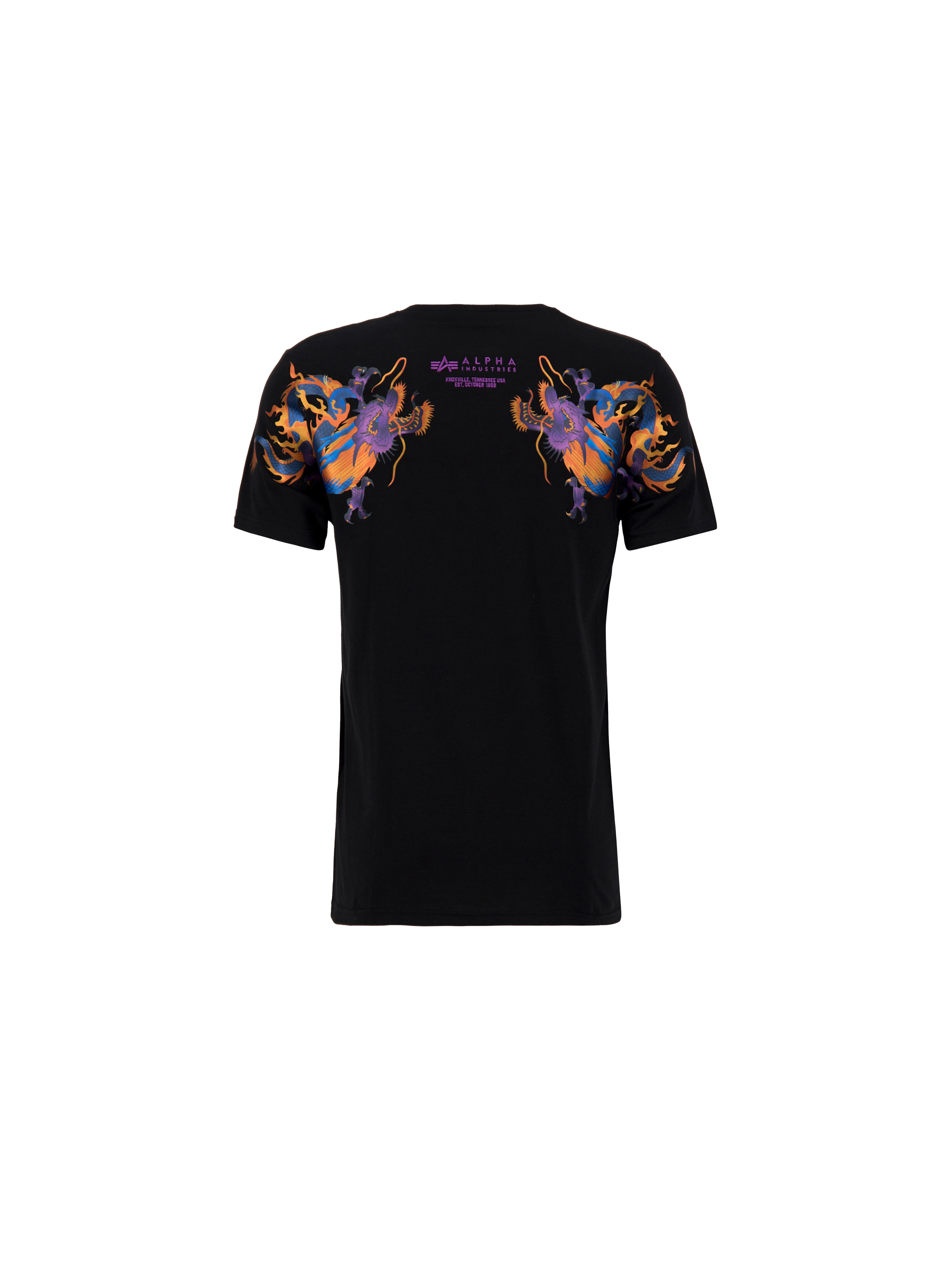 Dragon Embroidery T-Shirt black 136506_03_02_133734