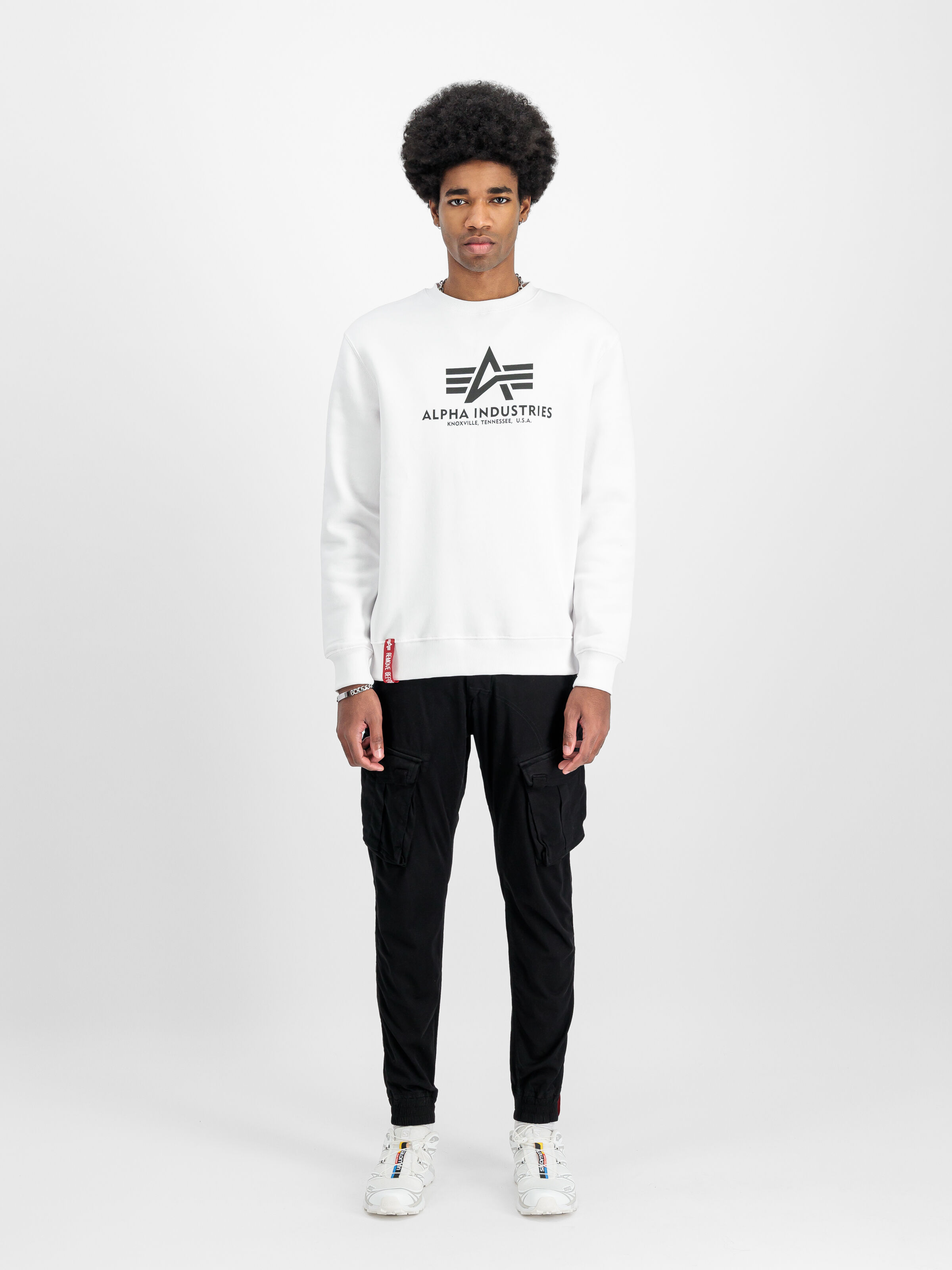 Basic Big Logo Sweatshirt white 178302_09_2_model_00001_131283