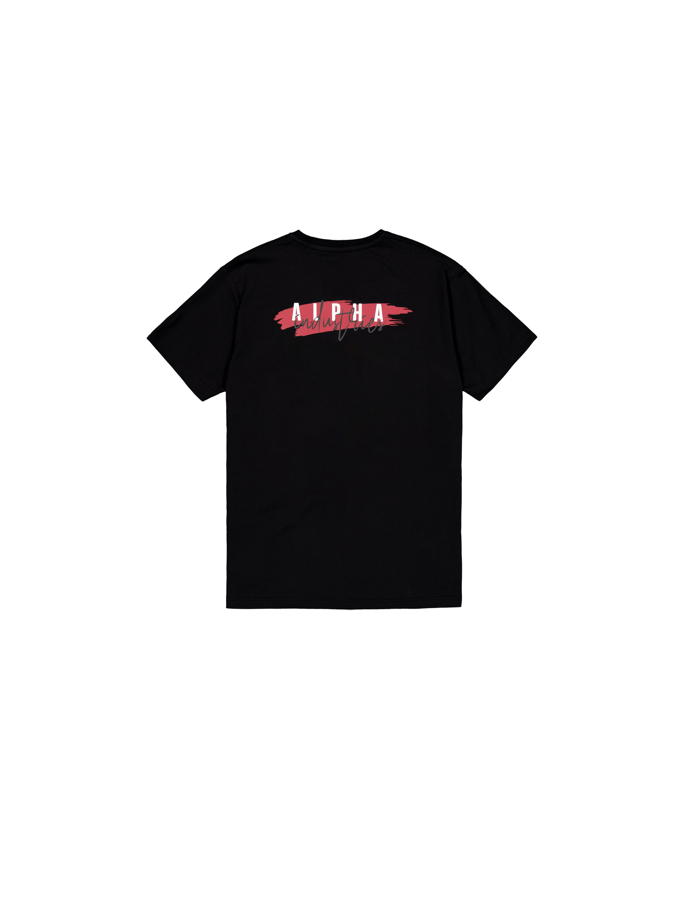 Signature Puff Print Backprint T-Shirt black 148523_03_1_flatlay_00002_98030