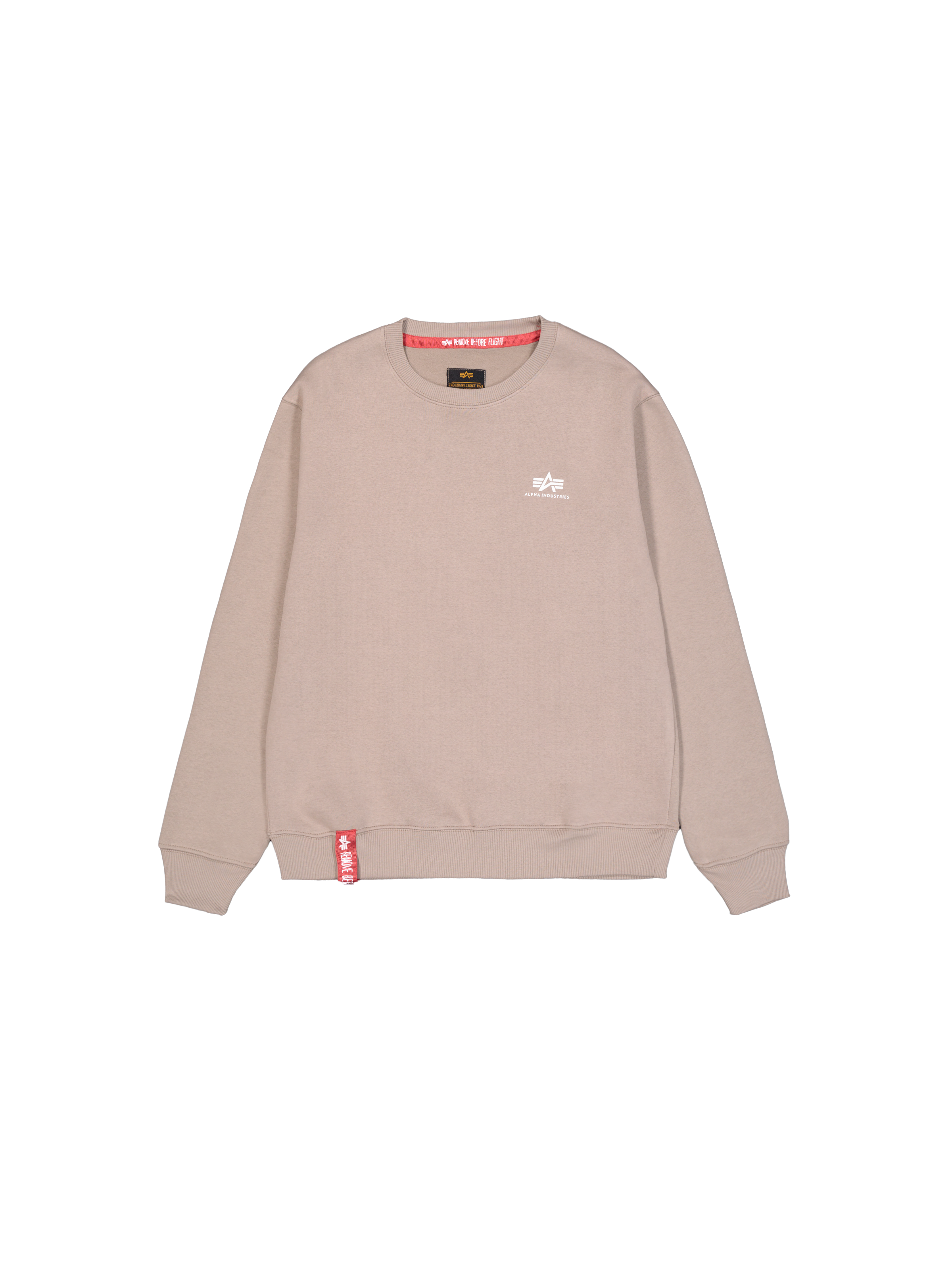 Basic Small Logo Sweatshirt vintage sand