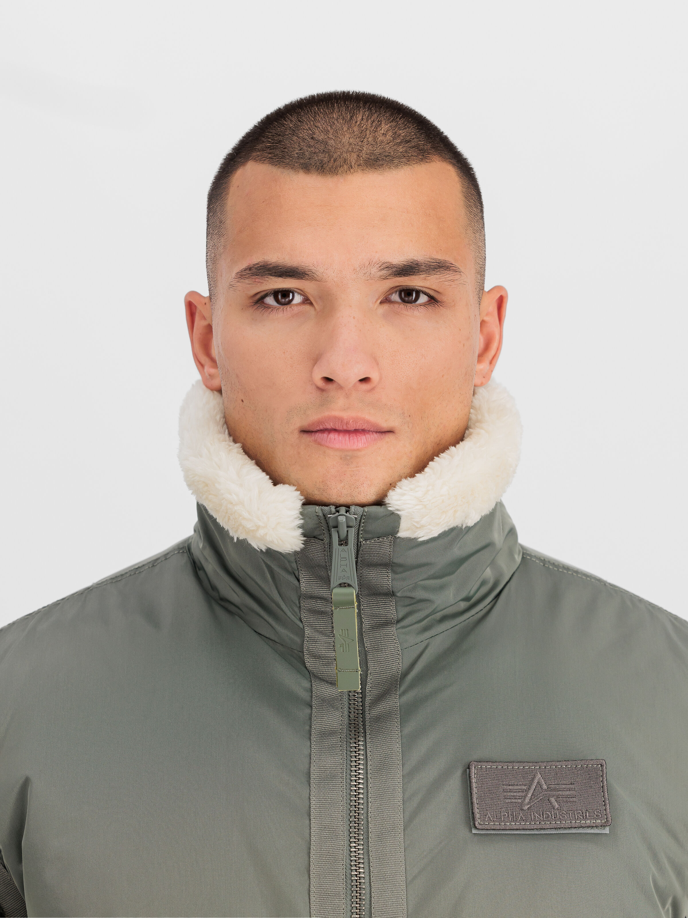 B-15 III TT Two Tone Bomber Jacket vintage green 198122_432_3_detail_00001_214911