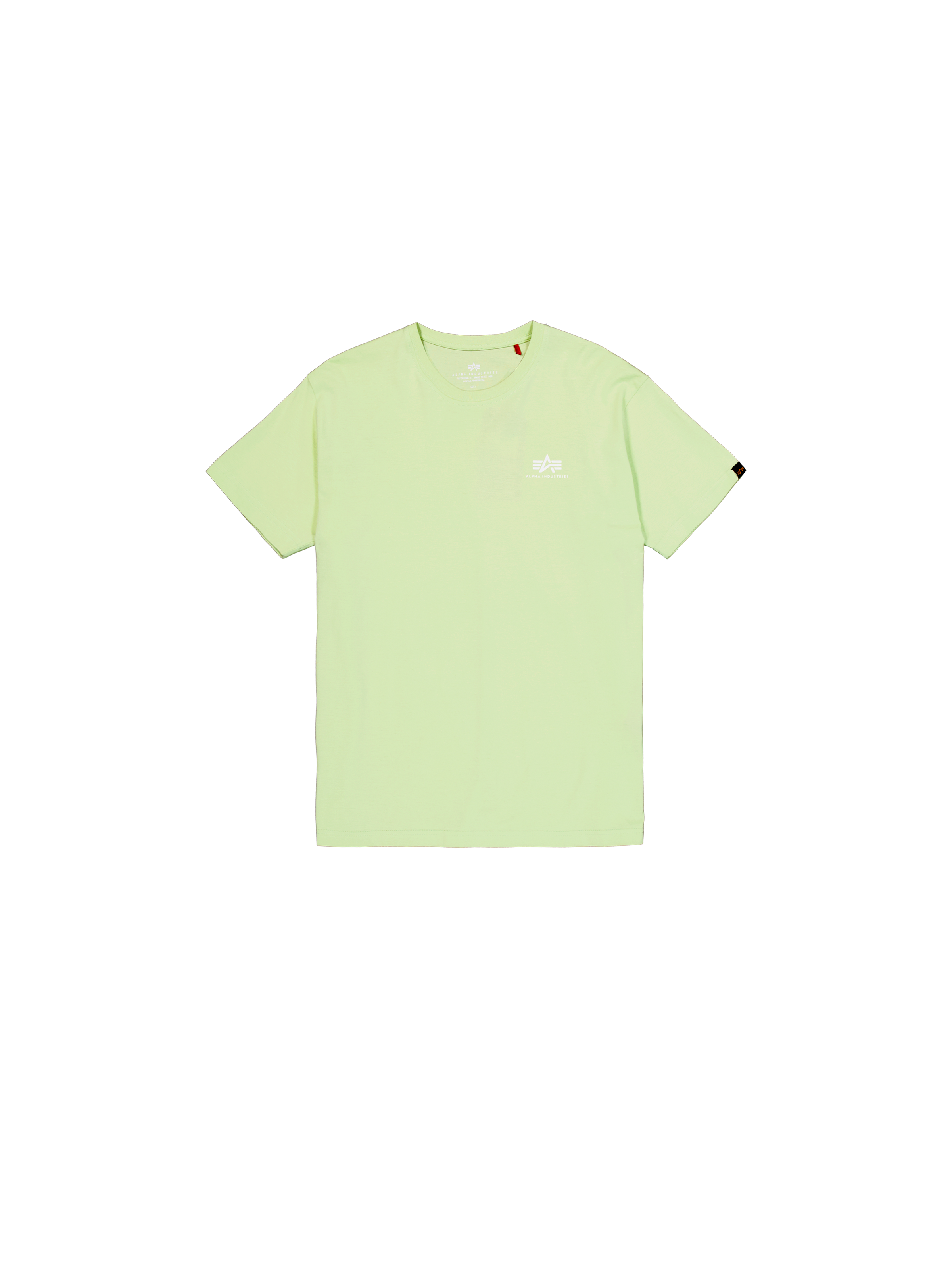 Basic Small Logo T-Shirt Arctic Lime 188505_722_1_flatlay_00001_97202.png