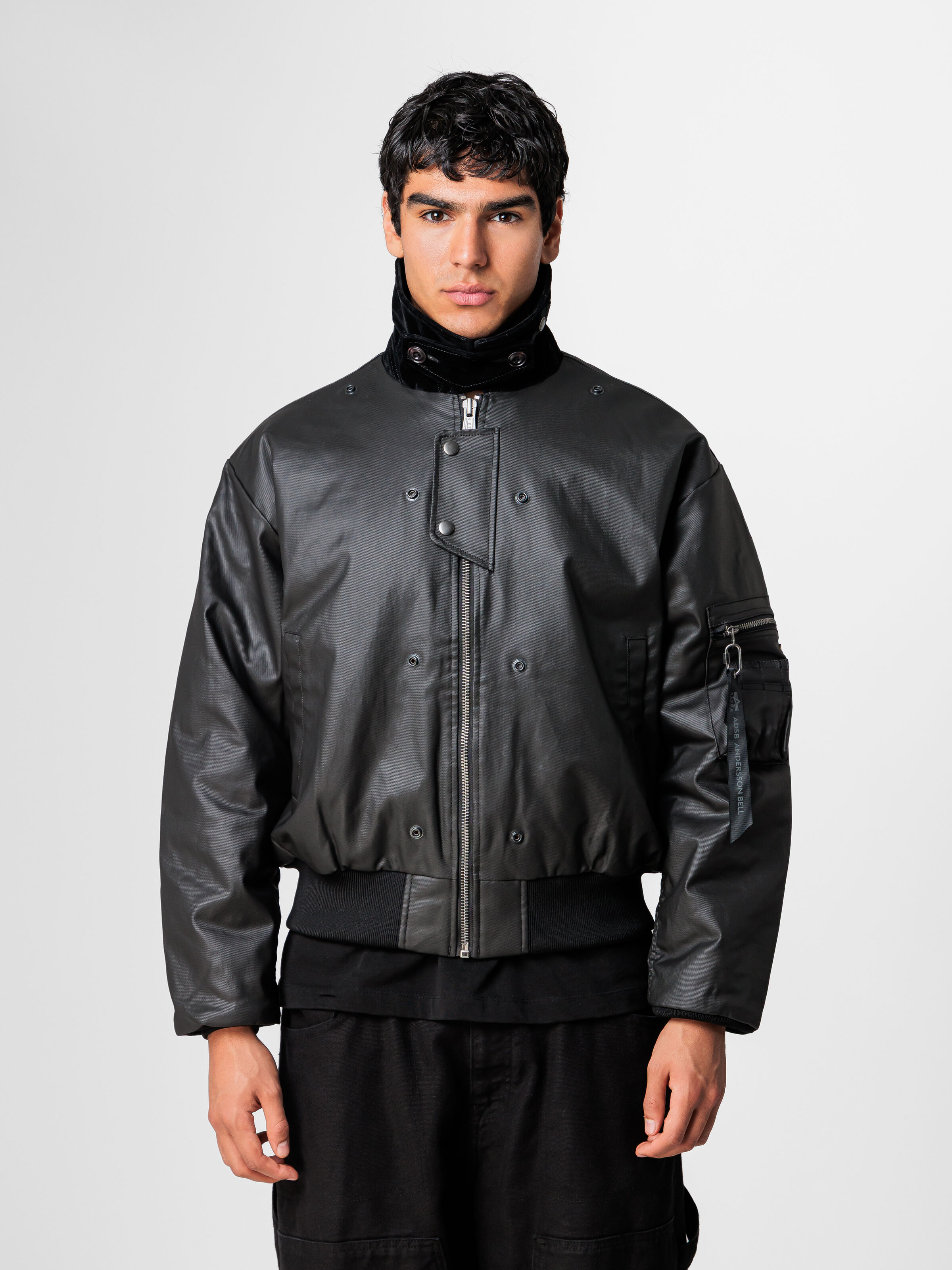 ALPHA x ANDERSSON BELL CWU-45/P Bomber Jacket black 268172_03_2_model_00004_250672