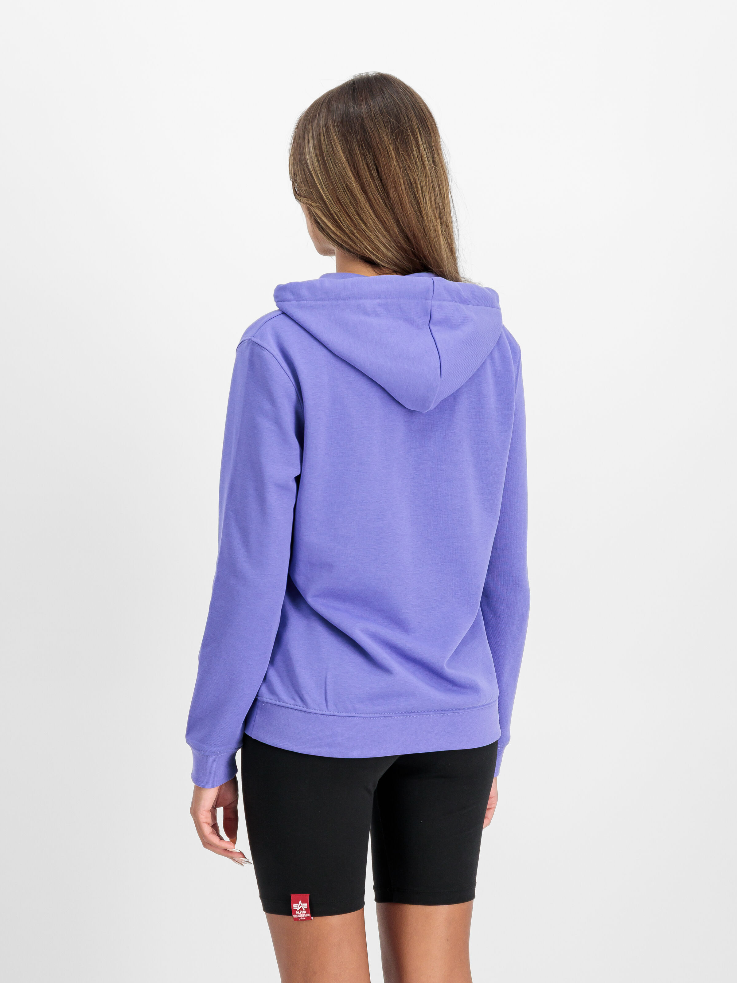 New Basic Big Logo Hoodie Women electric violet 196032_667_2_model_00003_192563