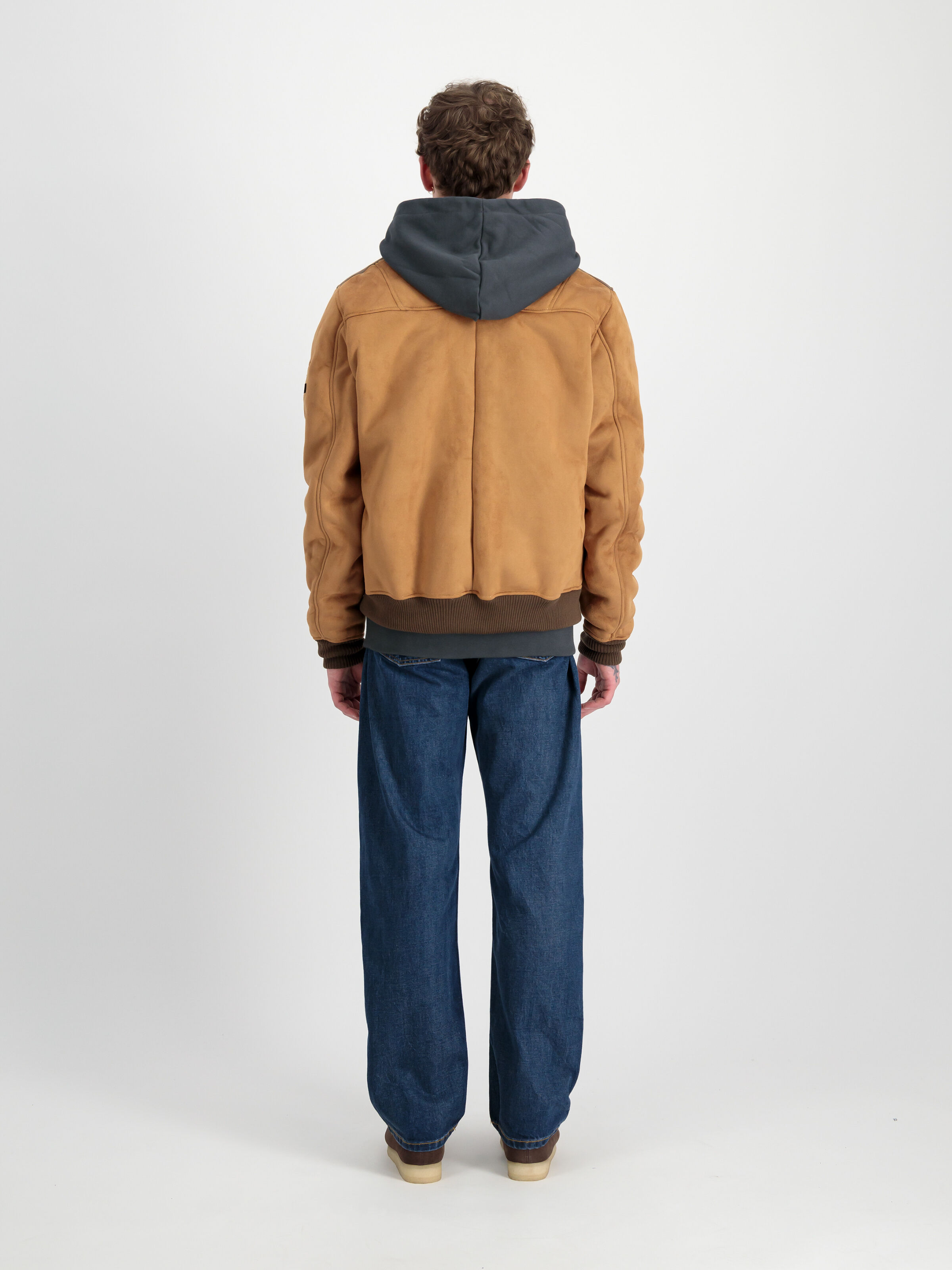 MA-1 Faux Suede Bomber Jacket camel 148122_370_2_model_00002_98930