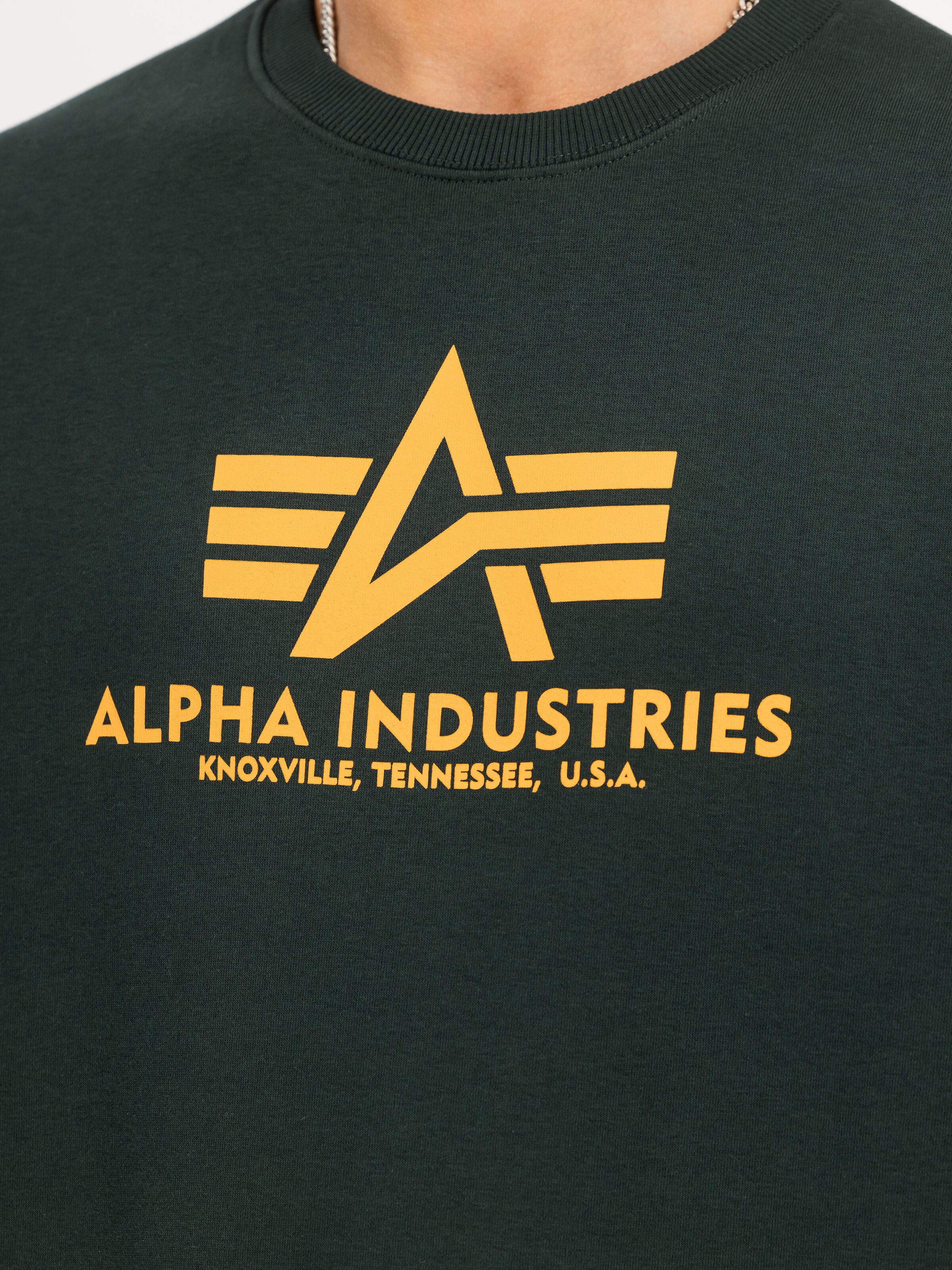 Basic Big Logo Sweatshirt dark petrol 178302_353_3_detail_00001_189745