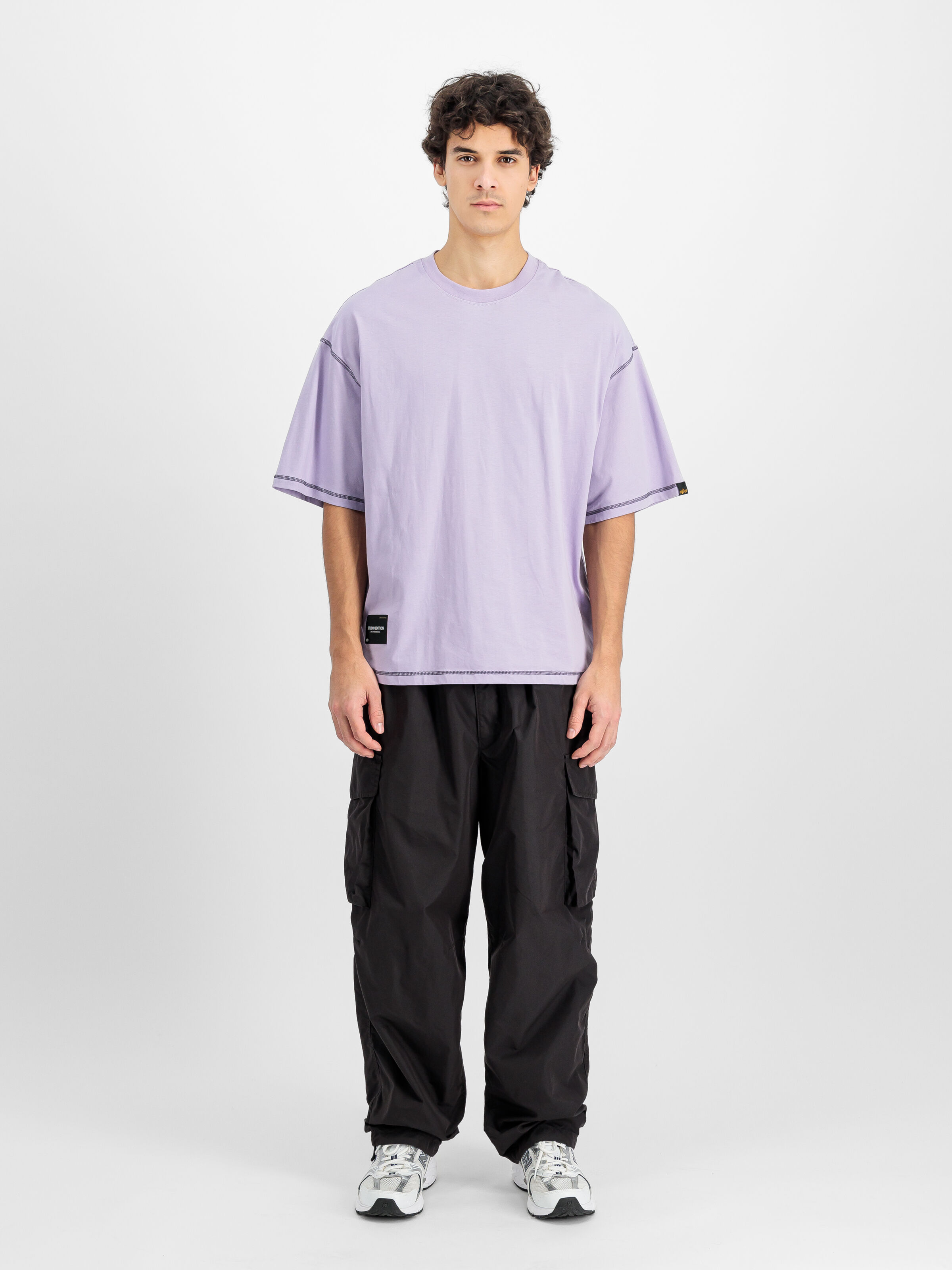 Studio Bubble Backprint T-Shirt pale violet 156555_664_2_model_00001_138820