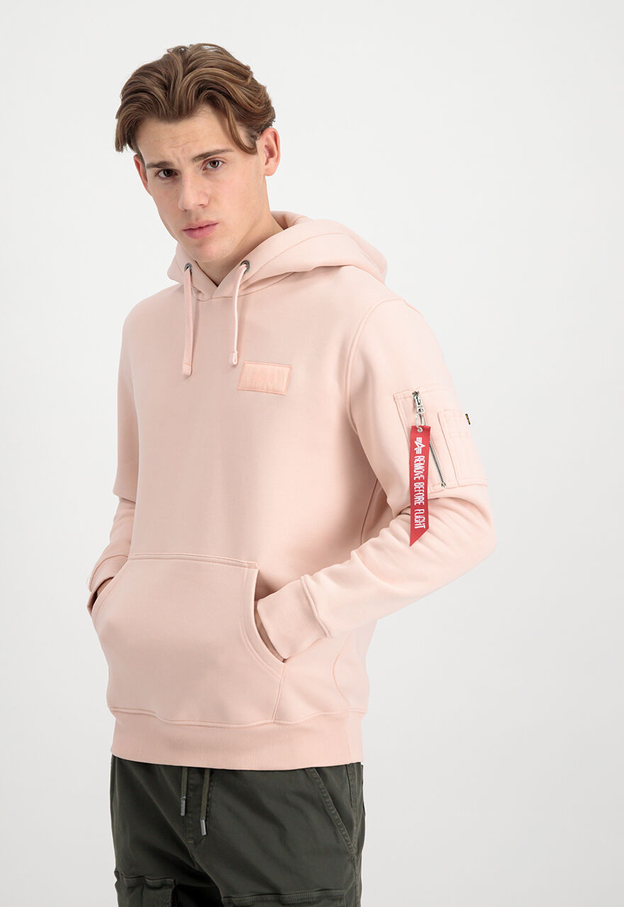 Backprint Hoodie pale peach 178318_640_alpha_industries_back_print_hoody_001_126495
