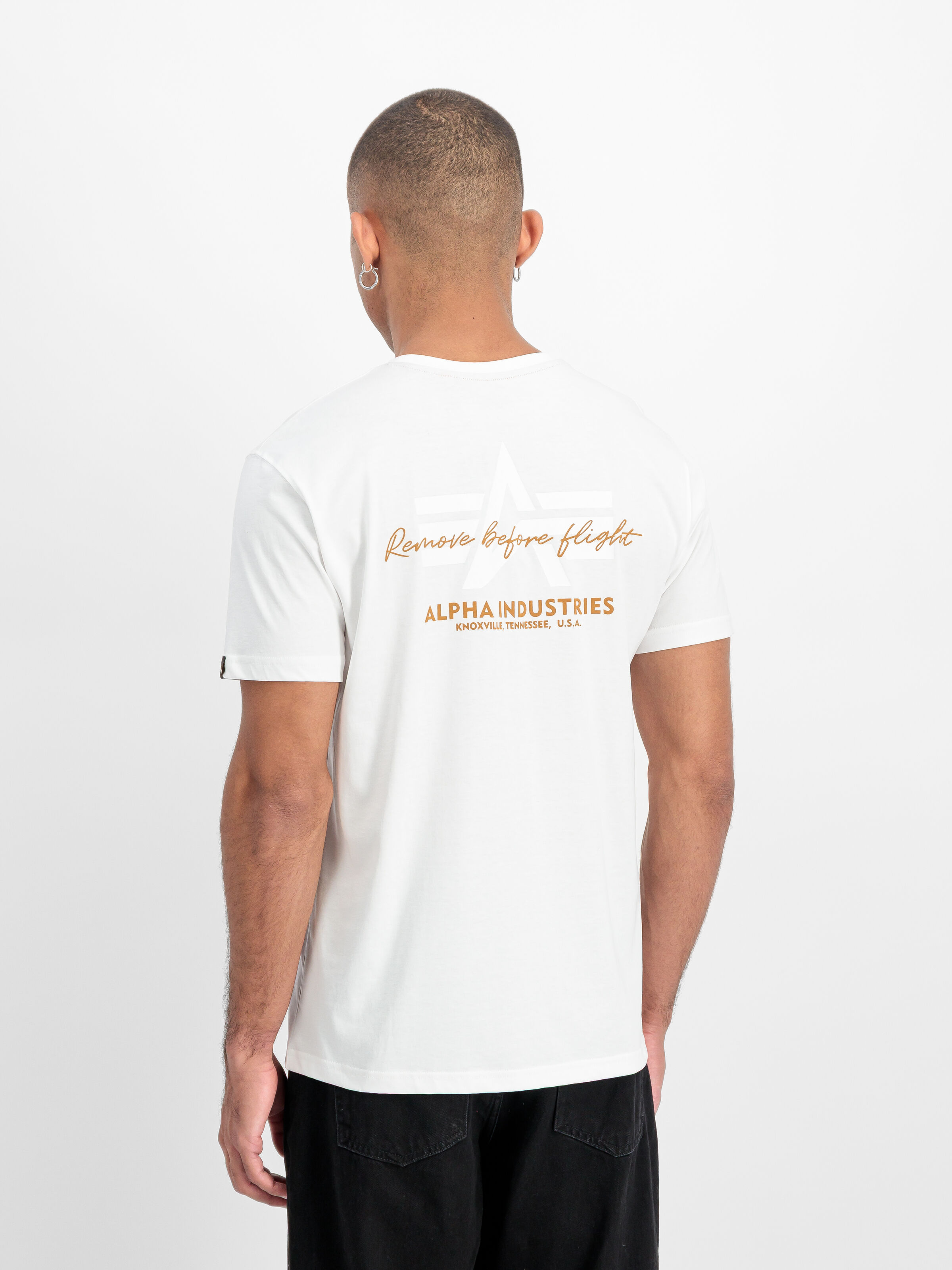 Tonal Logo Print T-Shirt white 266525_09_2_model_00003_210851