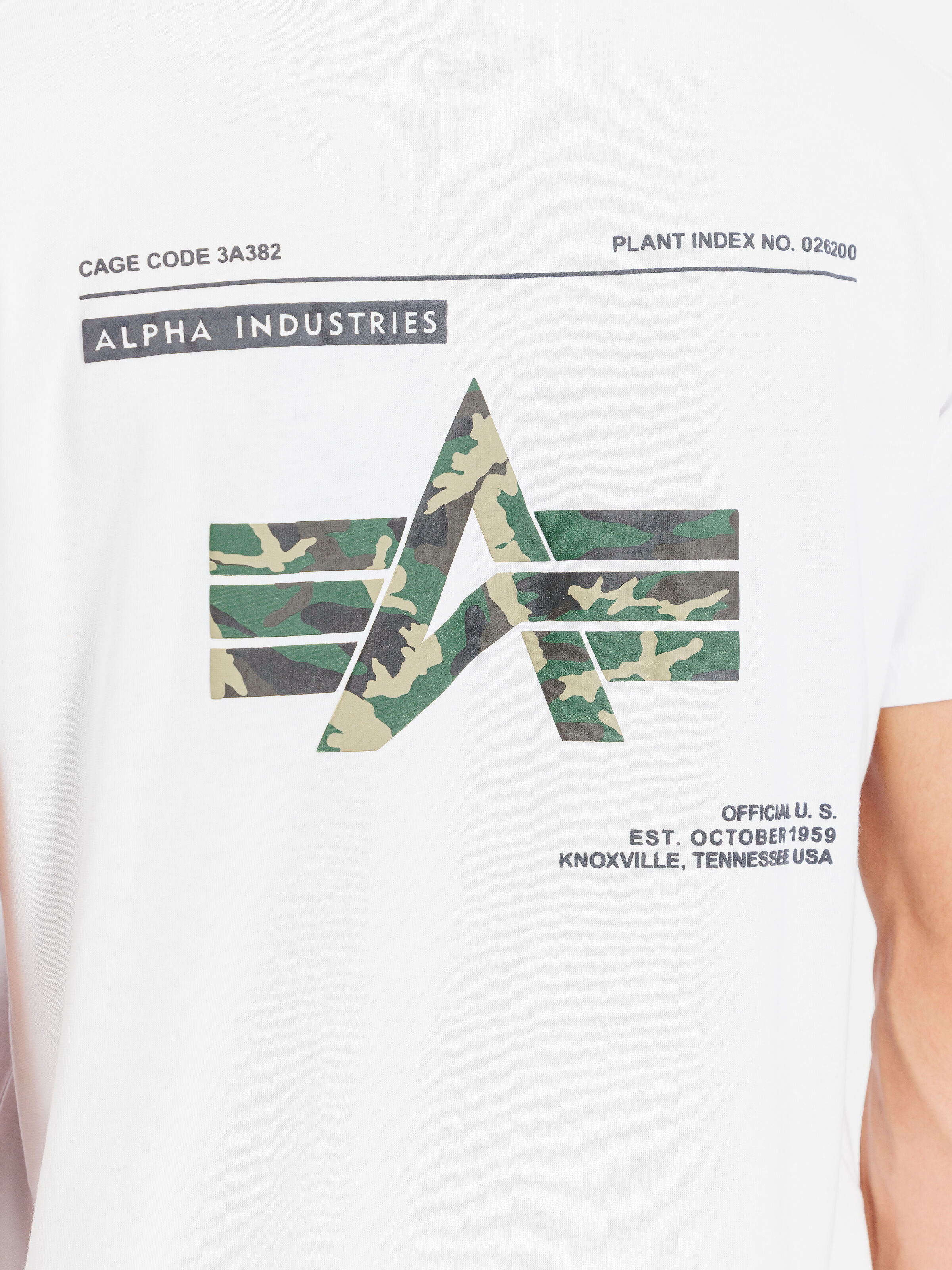Camo Label Backprint T-Shirt white 258504_09_3_detail_00002_163919