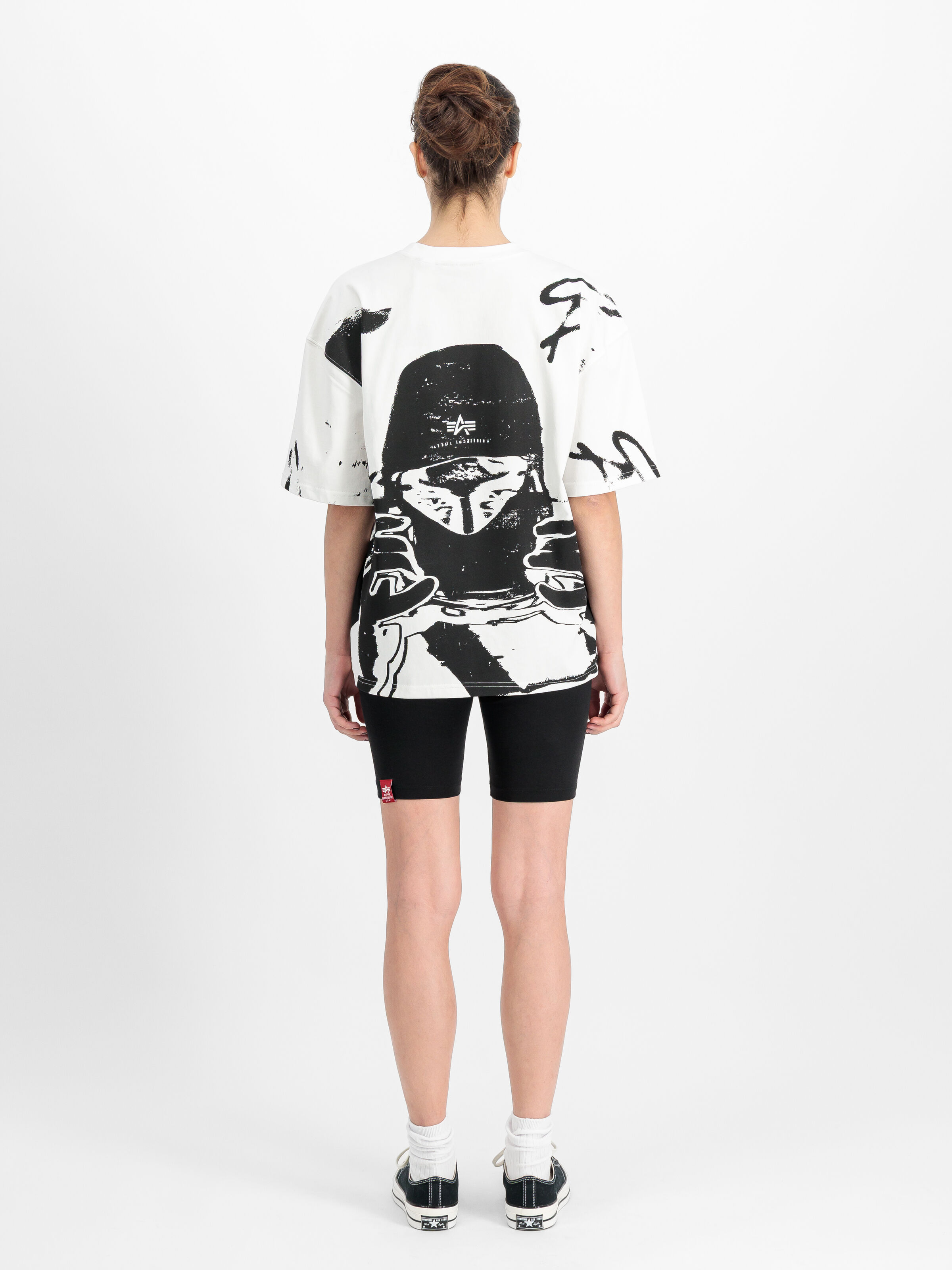 Balaclava Unisex Backprint T-Shirt white 266504_09_2_model_00005_213117