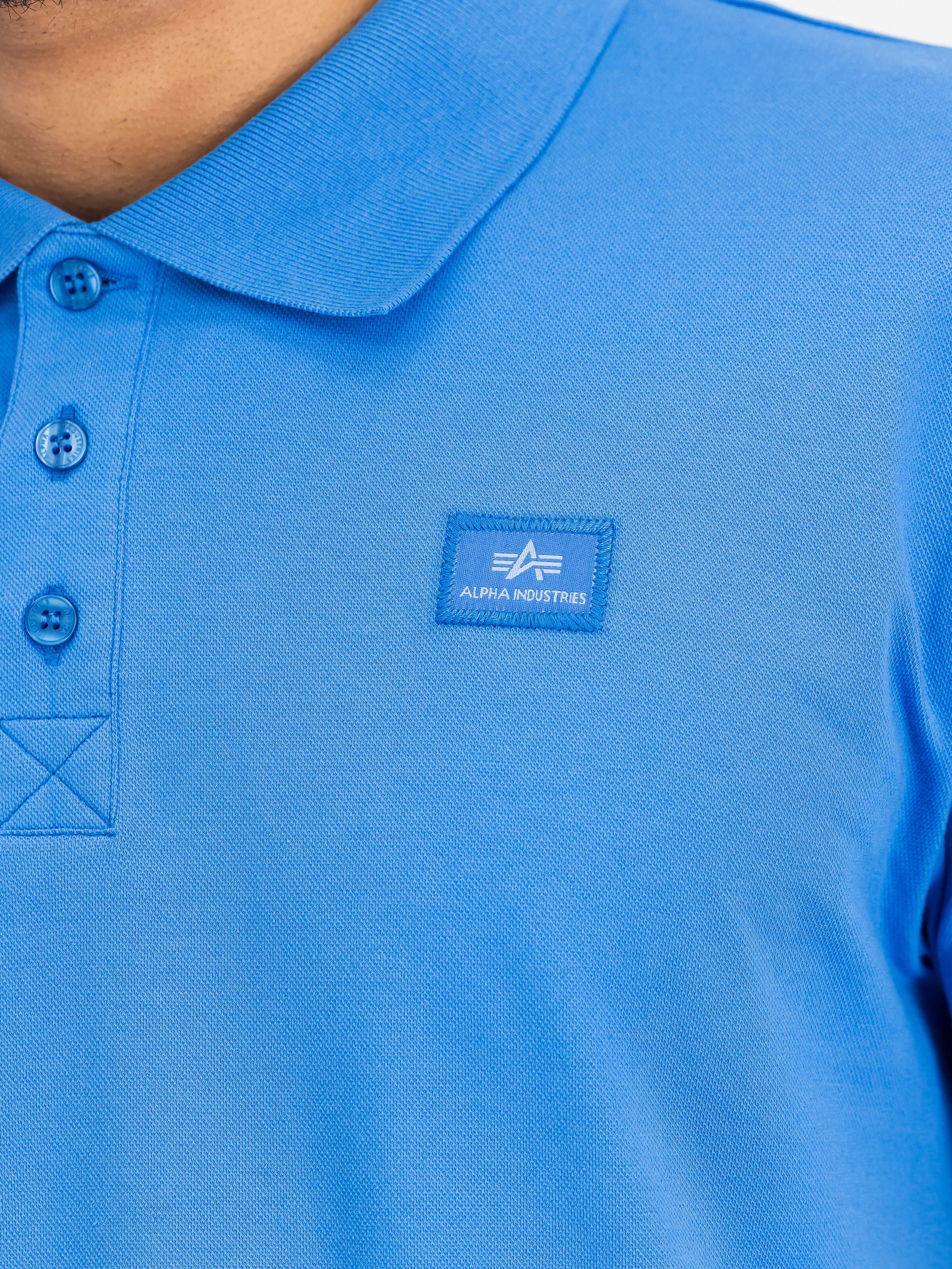 X-Fit Polo mediteranian blue 136600_737_3_detail_00001_151414