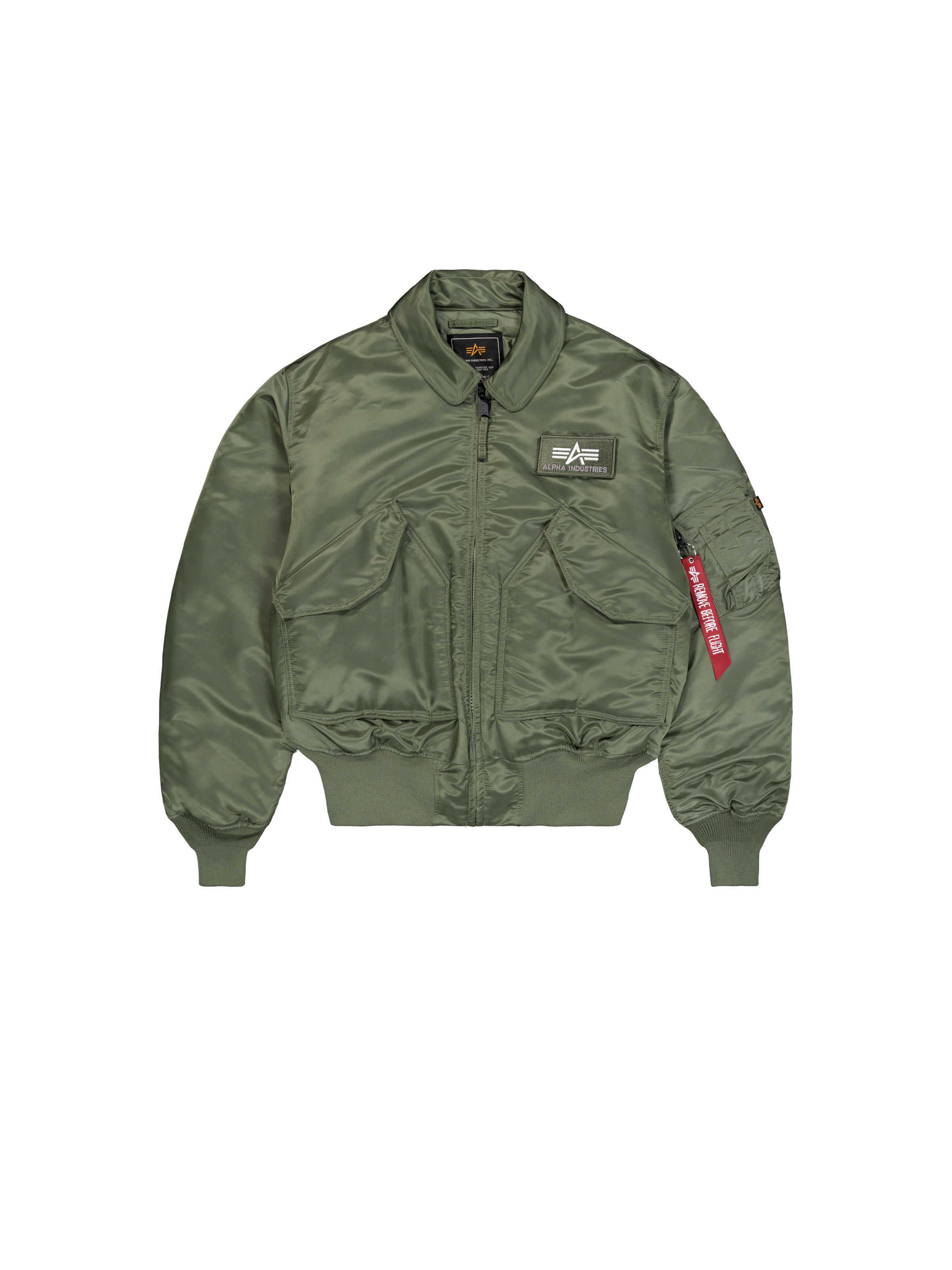 CWU-45 Heritage Bomber Jacket sage-green 100102_01_1_flatlay_00001_96774.png