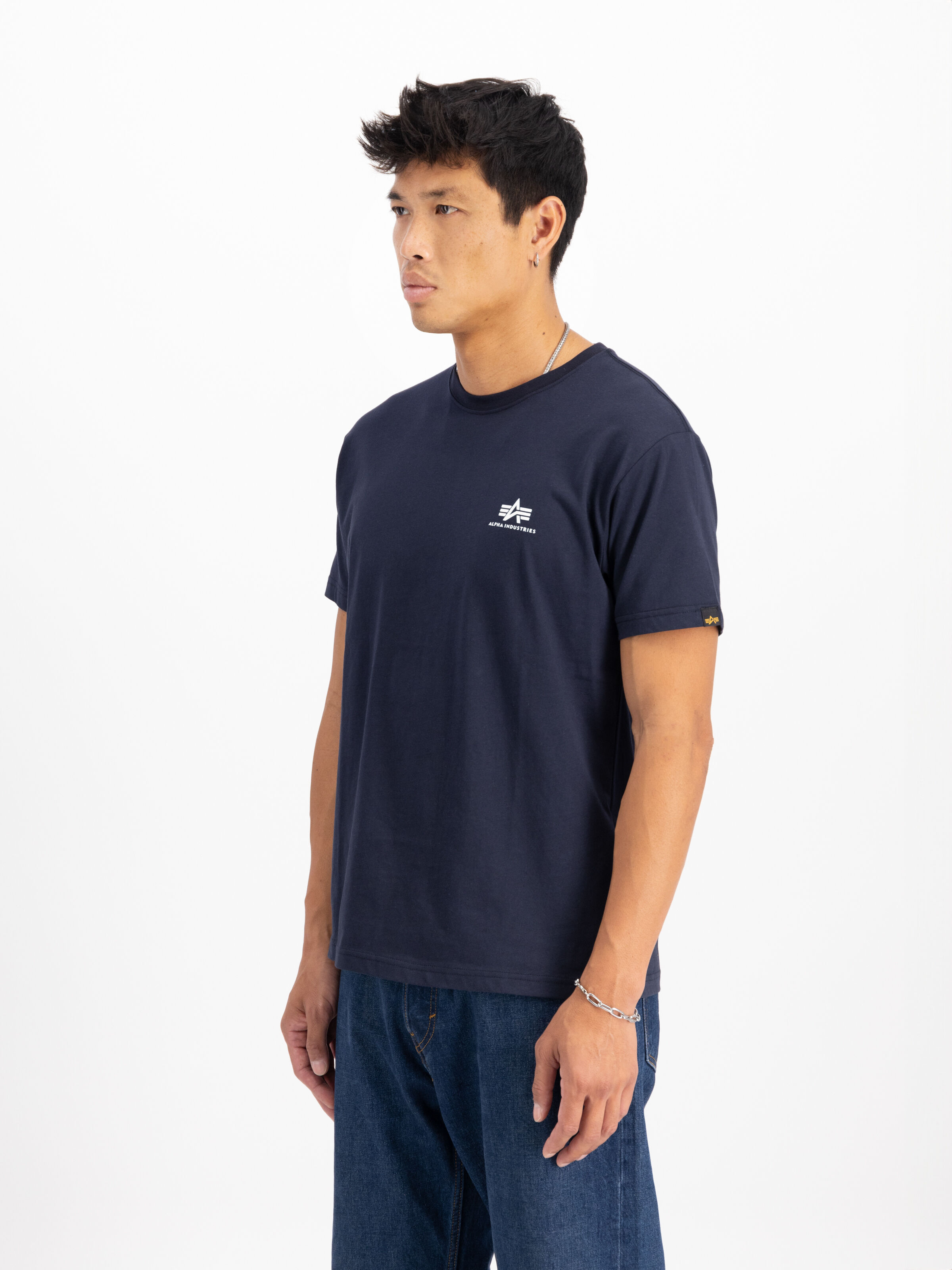 Basic Small Logo T-Shirt 2 Pack rep. blue / black/blue 258500_770_2_model_00003_117499