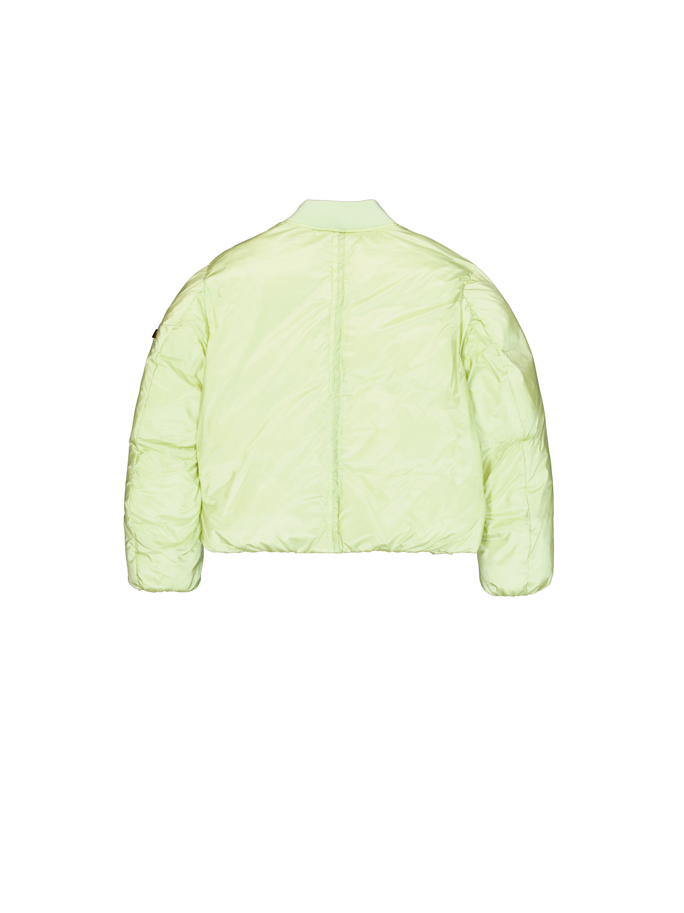 MA-1 Padded Bomber Jacket Women Arctic Lime 148004_722_1_flatlay_00002_99475