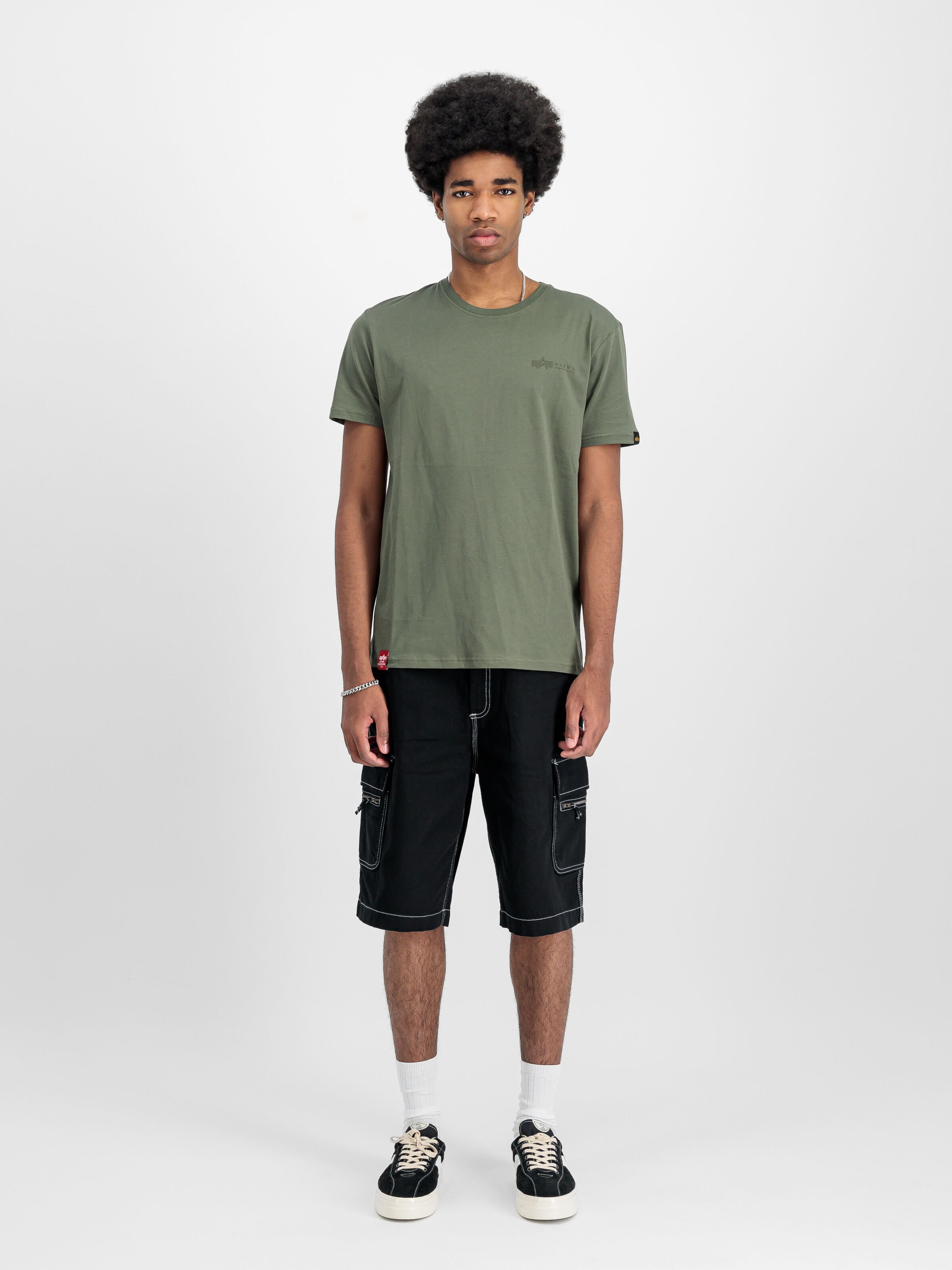 Air Force Pilot T-Shirt dark olive 138505_142_2_model_00001_131067