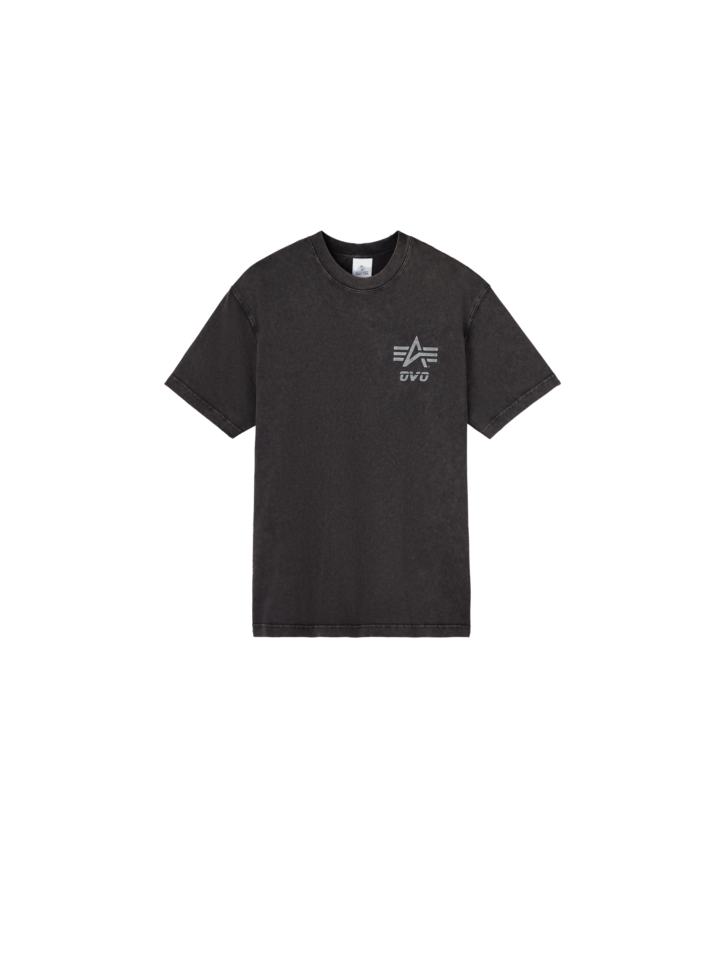 ALPHA x OVO Garment Dye Owl T-Shirt black/sand 258027_778_1_flatlay_00001_195947.png