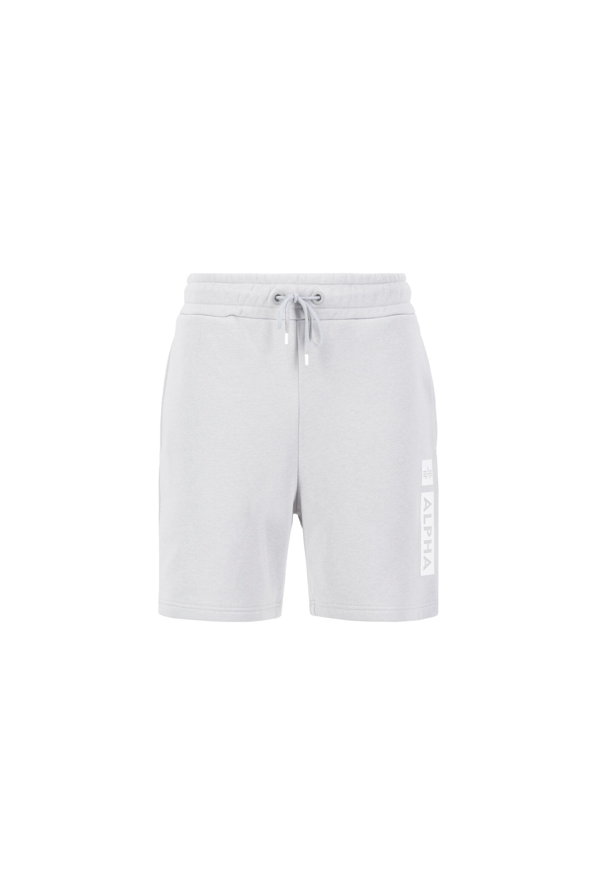 Alpha Puff Print Short pastel grey 146365_666_001_149469