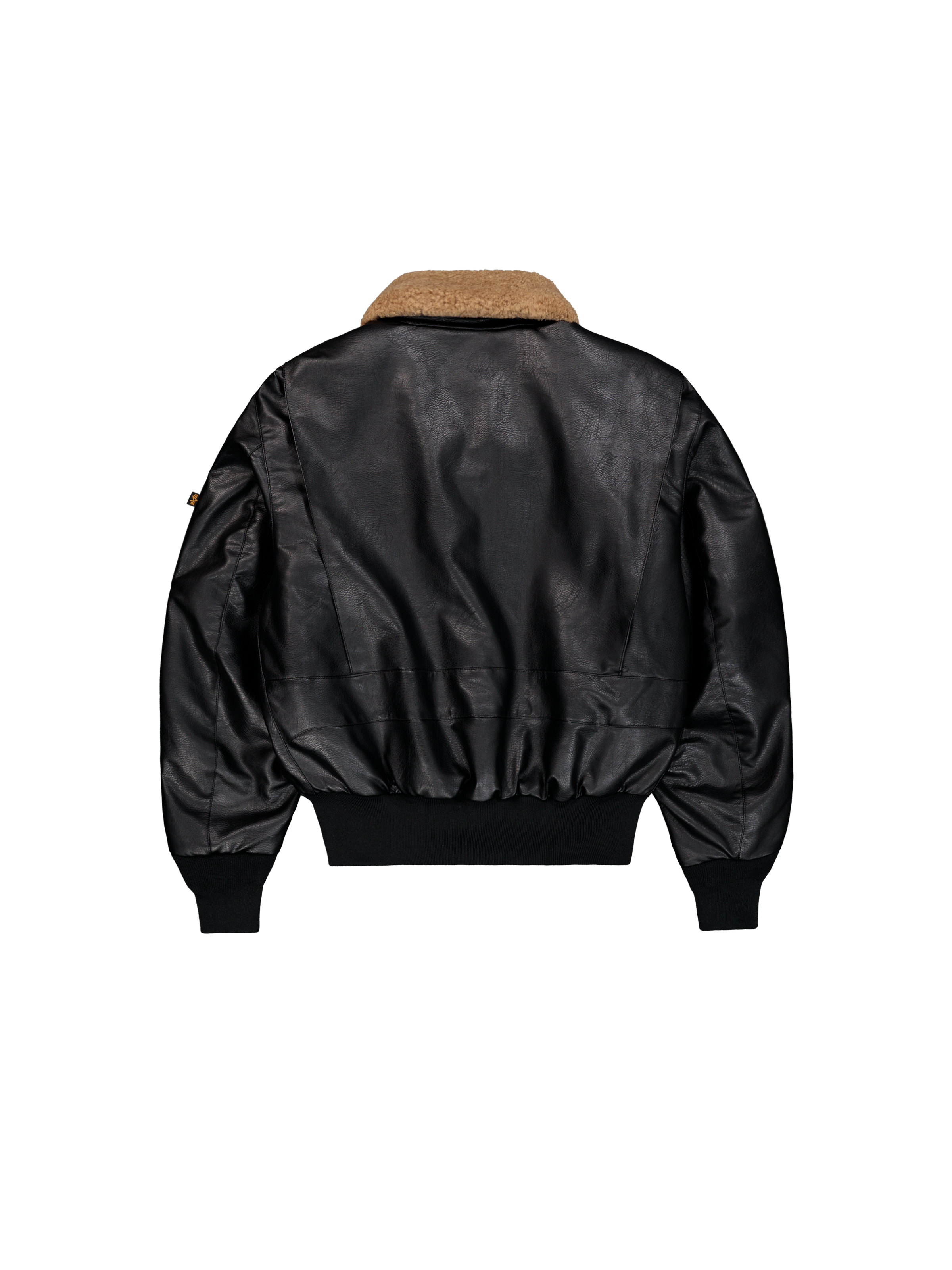 G-1 Devils Brigade Faux Leather Bomber Jacket black 268133_03_1_flatlay_00002_202318