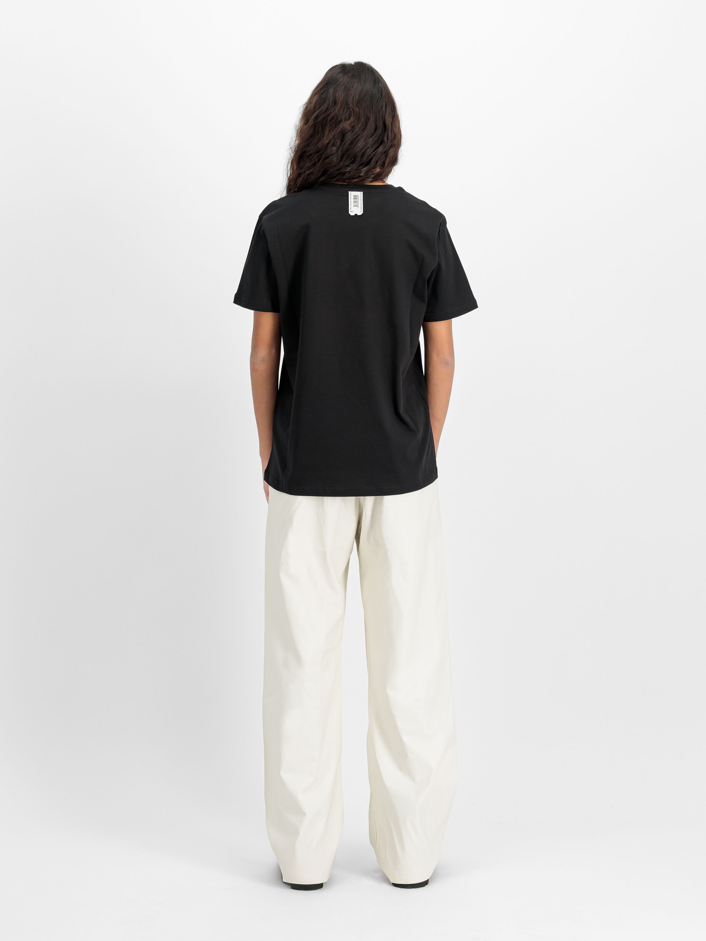 ALPHA x PROTOTYPES Stencil T-Shirt black 258530_03_2_model_00002_224038