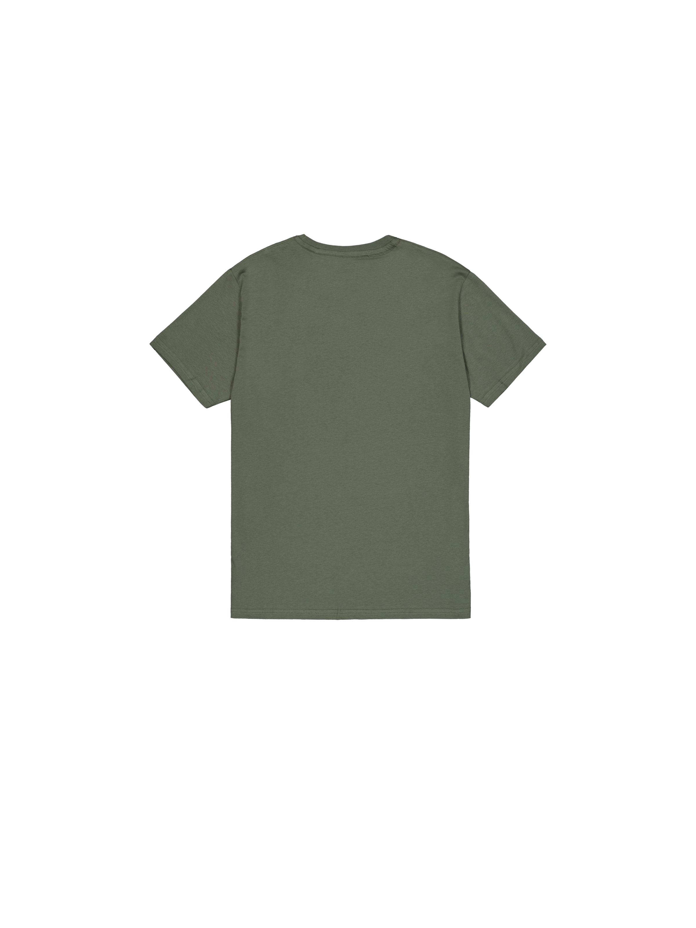 Alpha Label T-Shirt dark olive 118502_142_1_flatlay_00002_153335