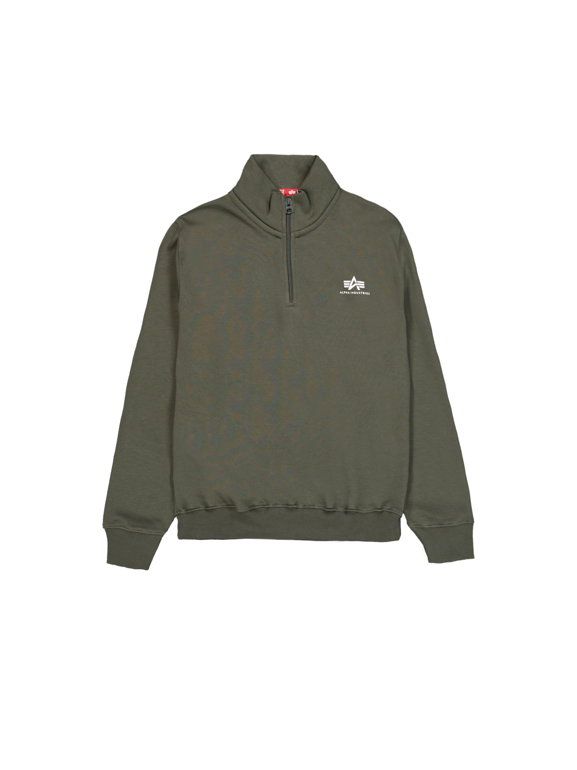 Half Zip Small Logo Sweatshirt dark olive