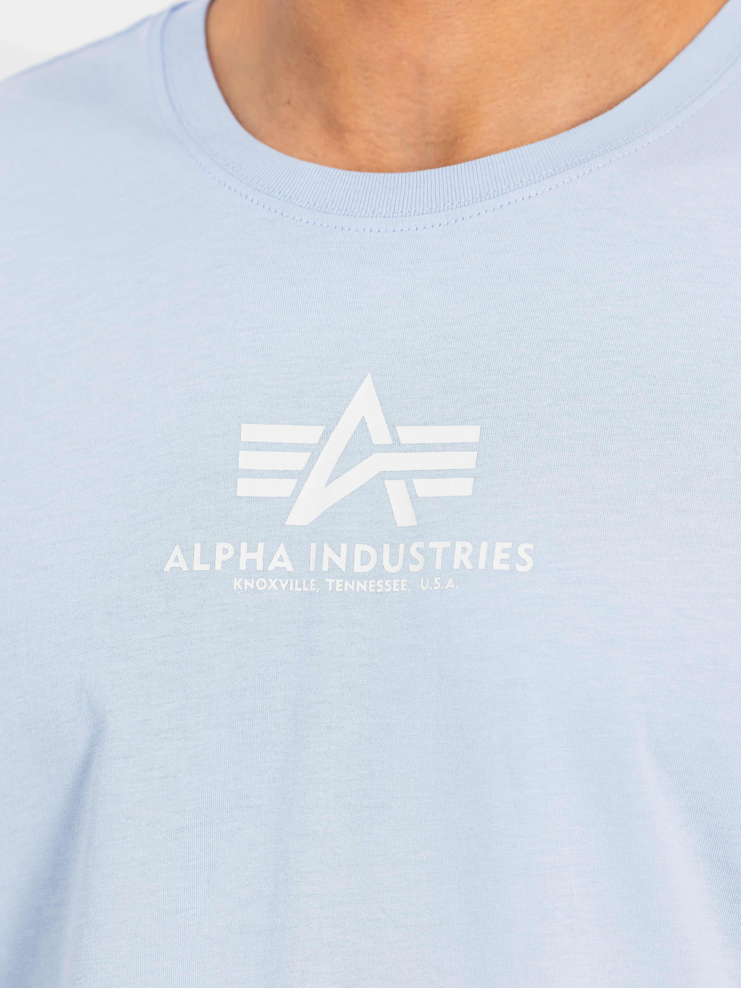 Basic Mid Logo T-Shirt artic blue 118533_40_3_detail_00001_197070